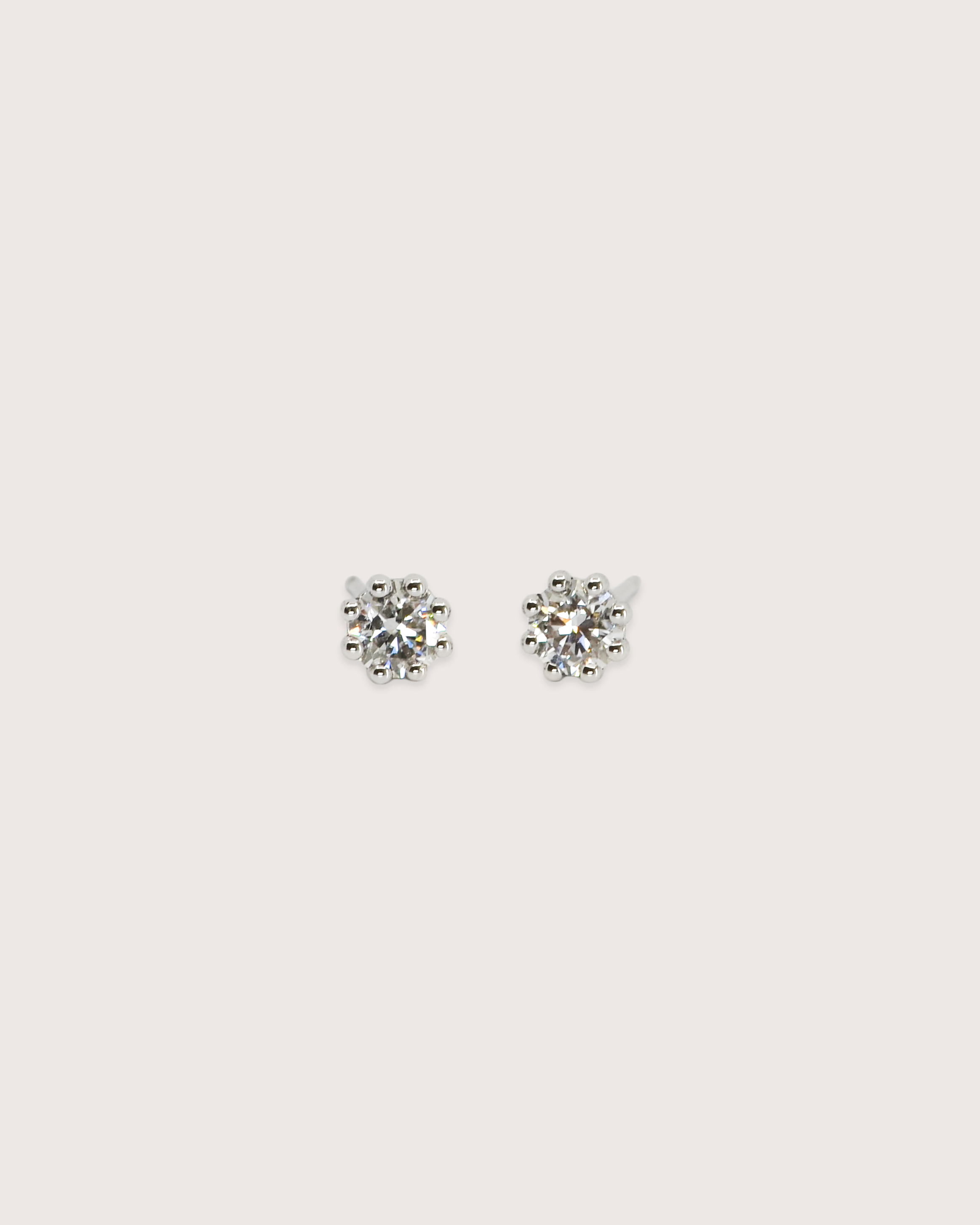 Aria Diamond Stud Earrings