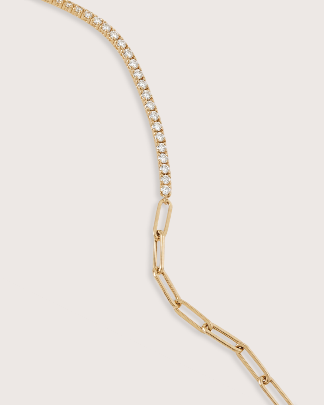 Celeste Diamond Tennis Link Bracelet