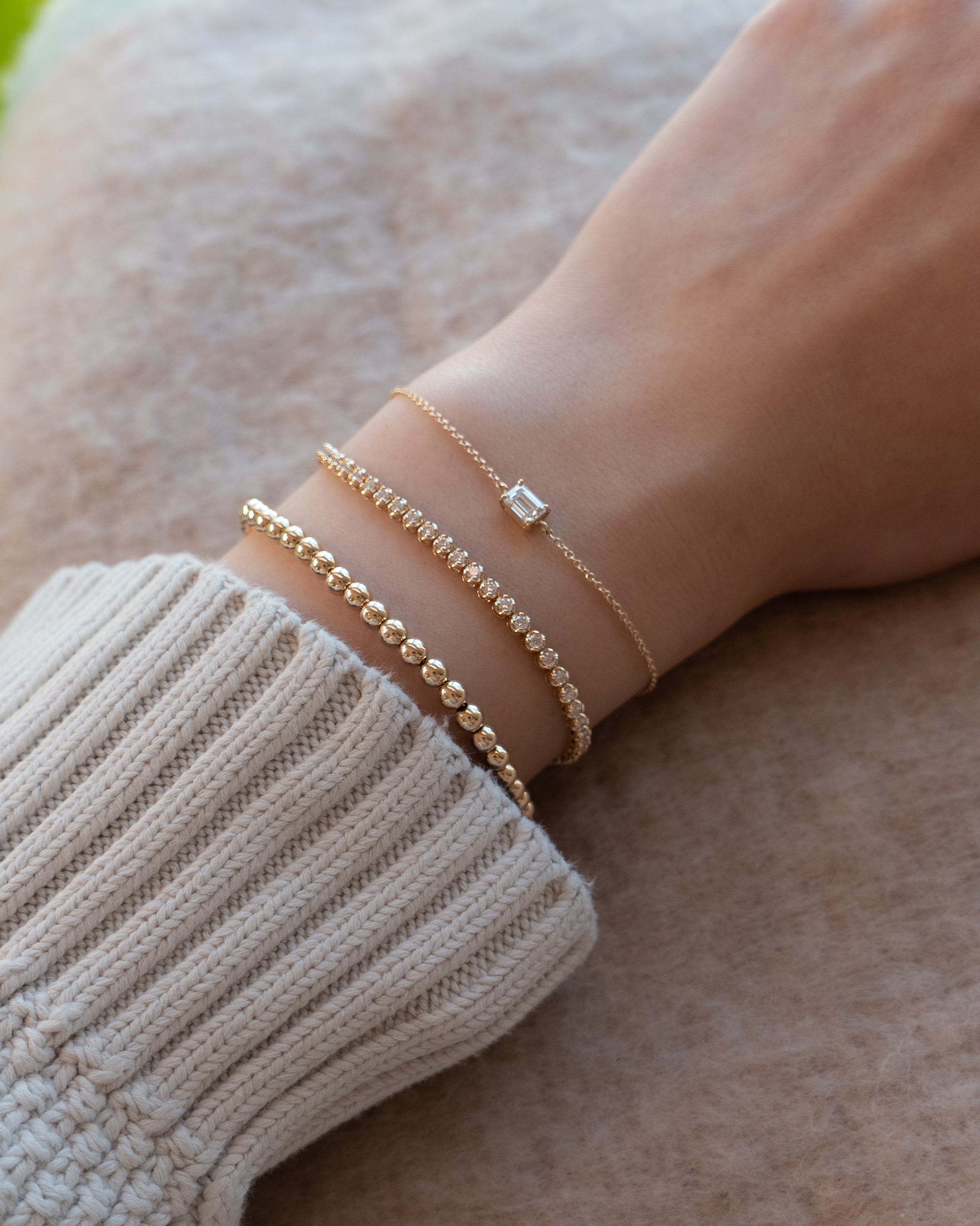 Lior Emerald Diamond Bracelet