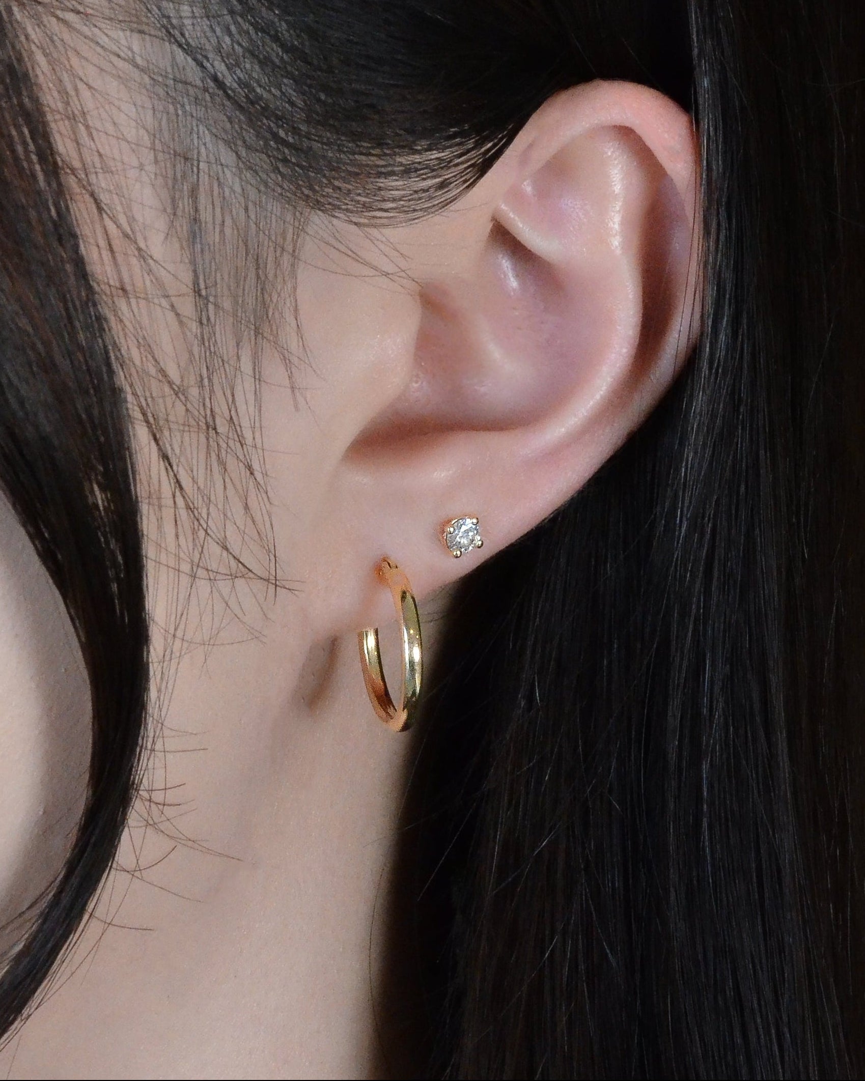 Classic Hoops Earrings Small