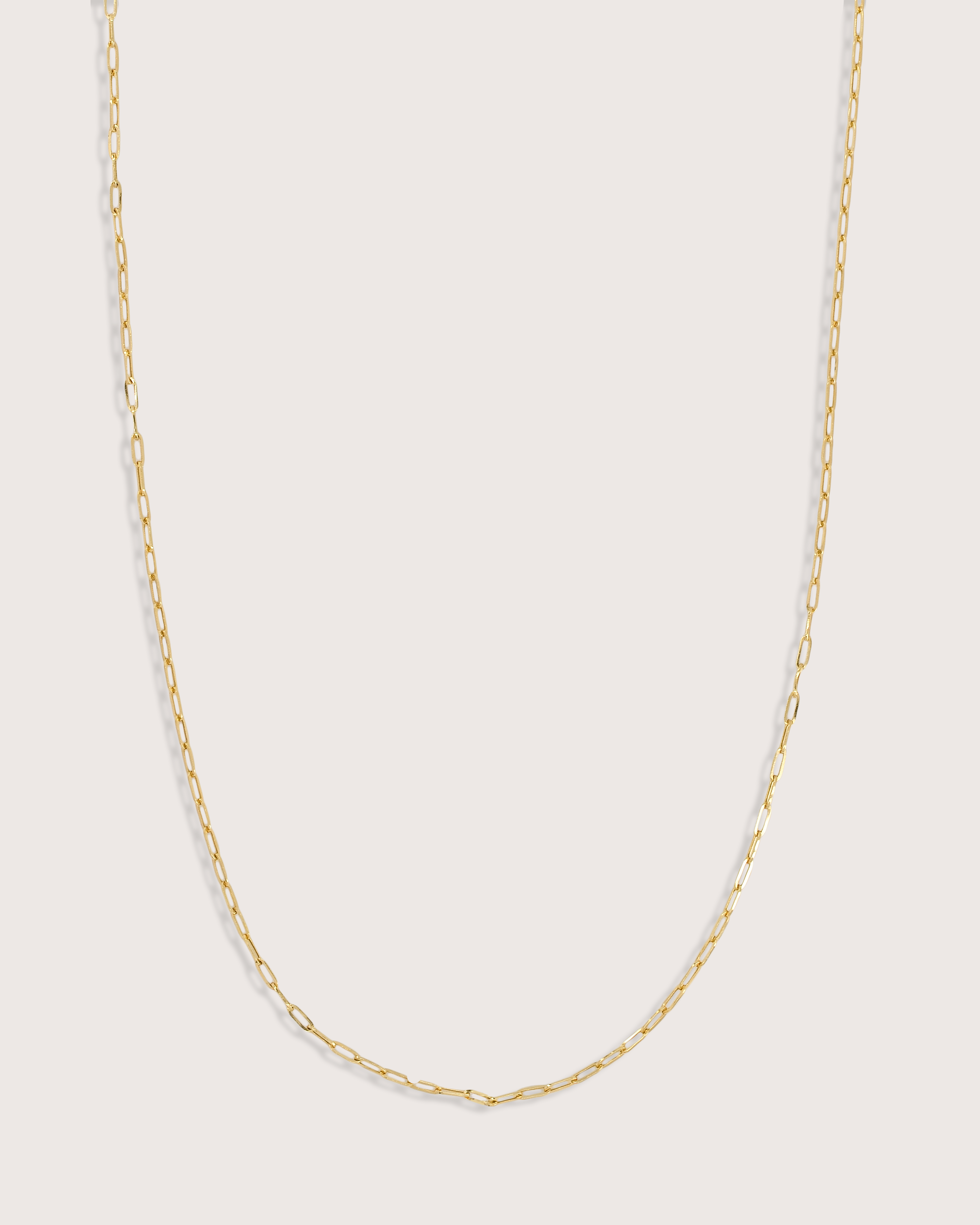 Classic Paperclip Chain Necklace