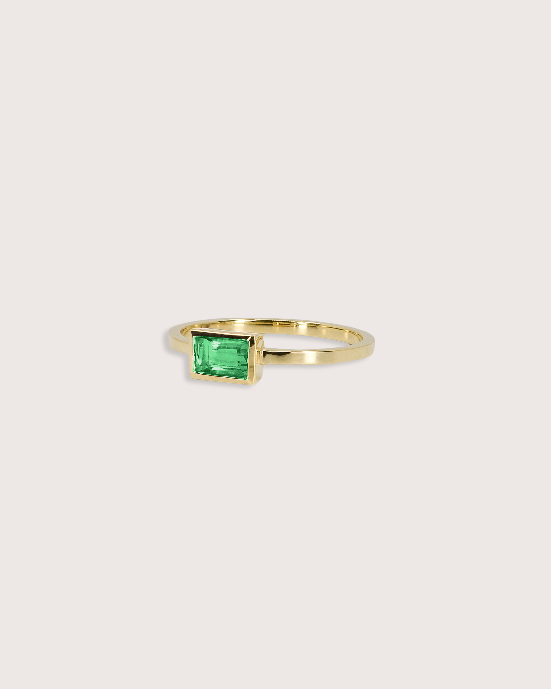 Elise Birthstone Ring Emerald