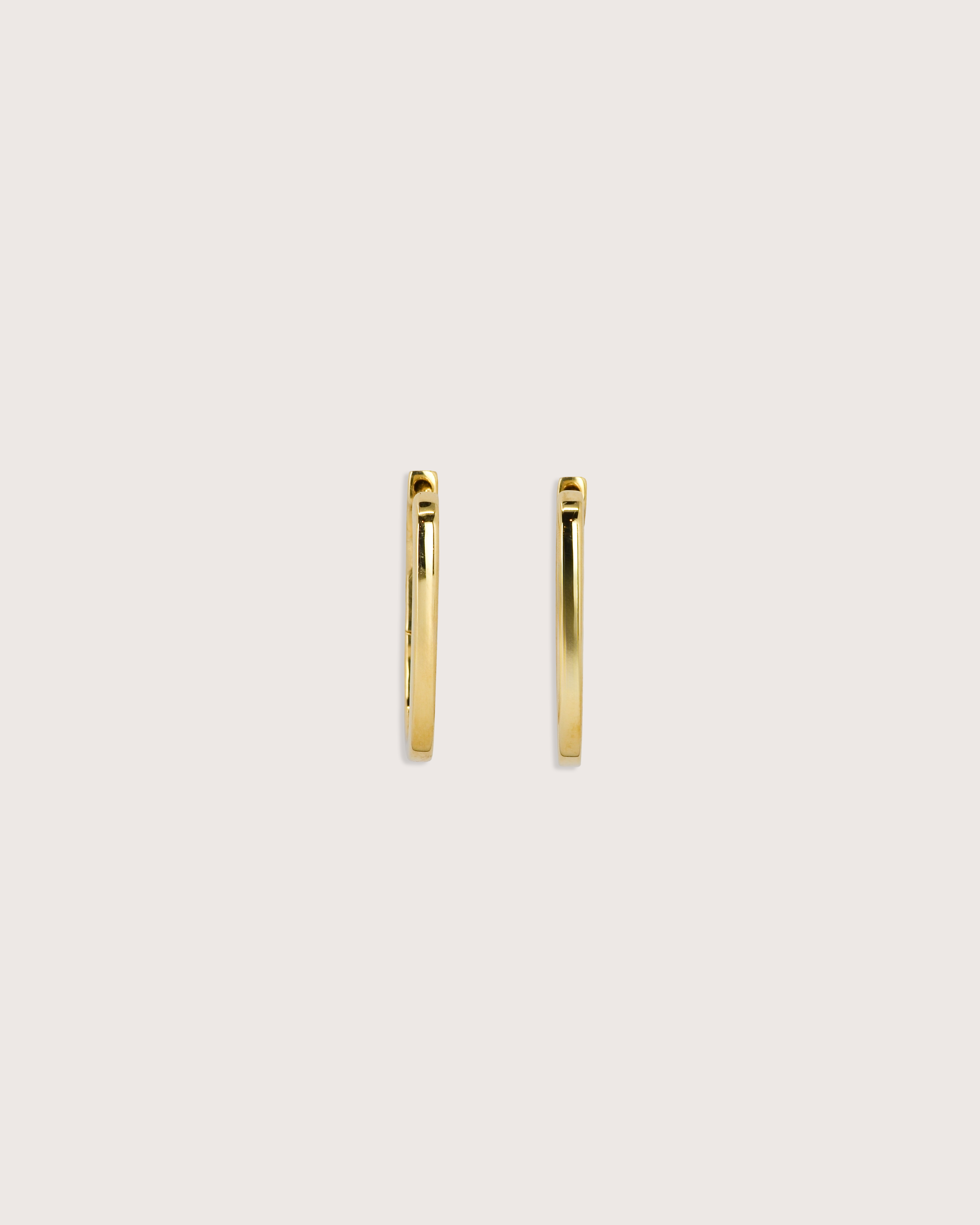Rectangle Hoop Earrings