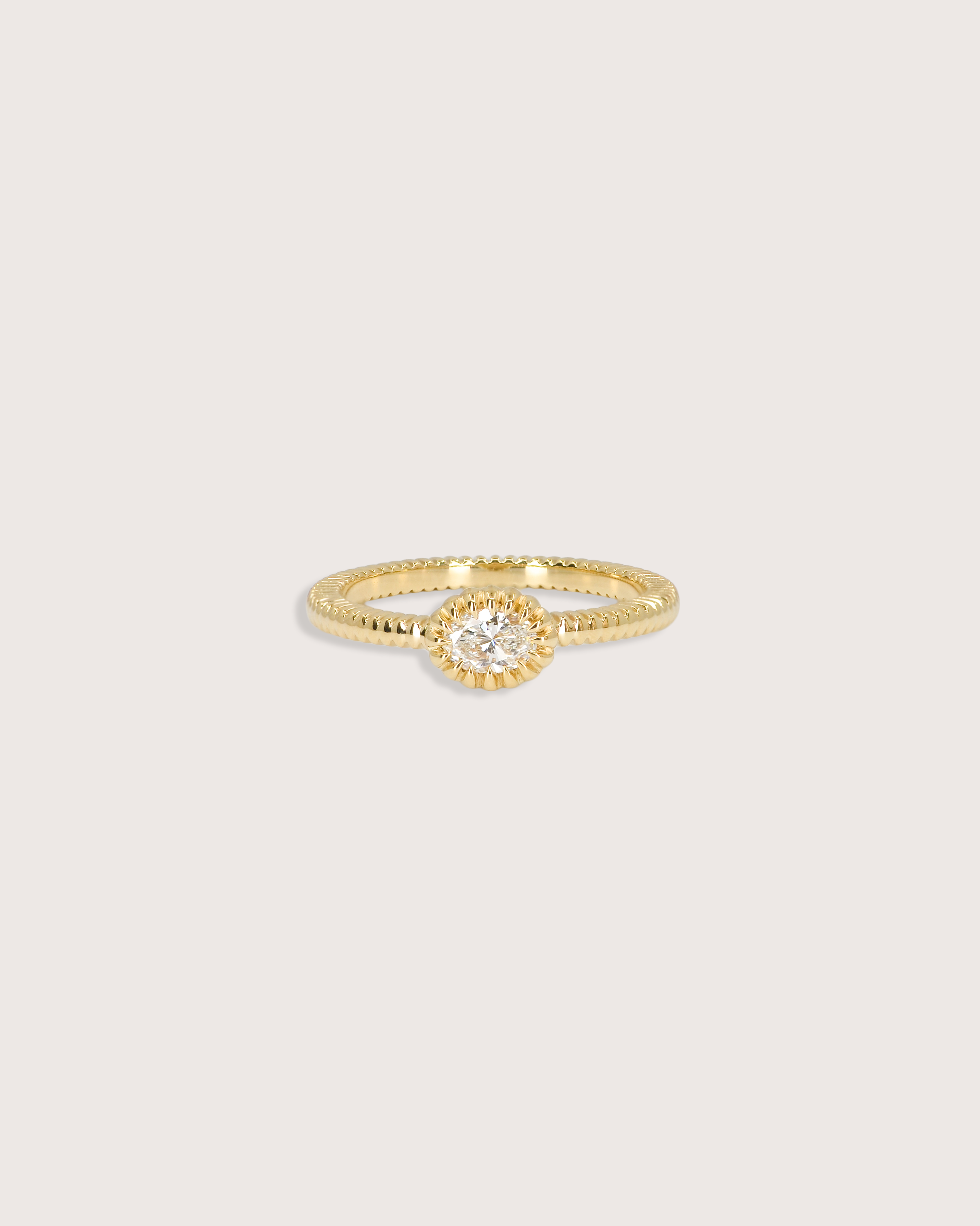 Josie Oval Diamond Ring