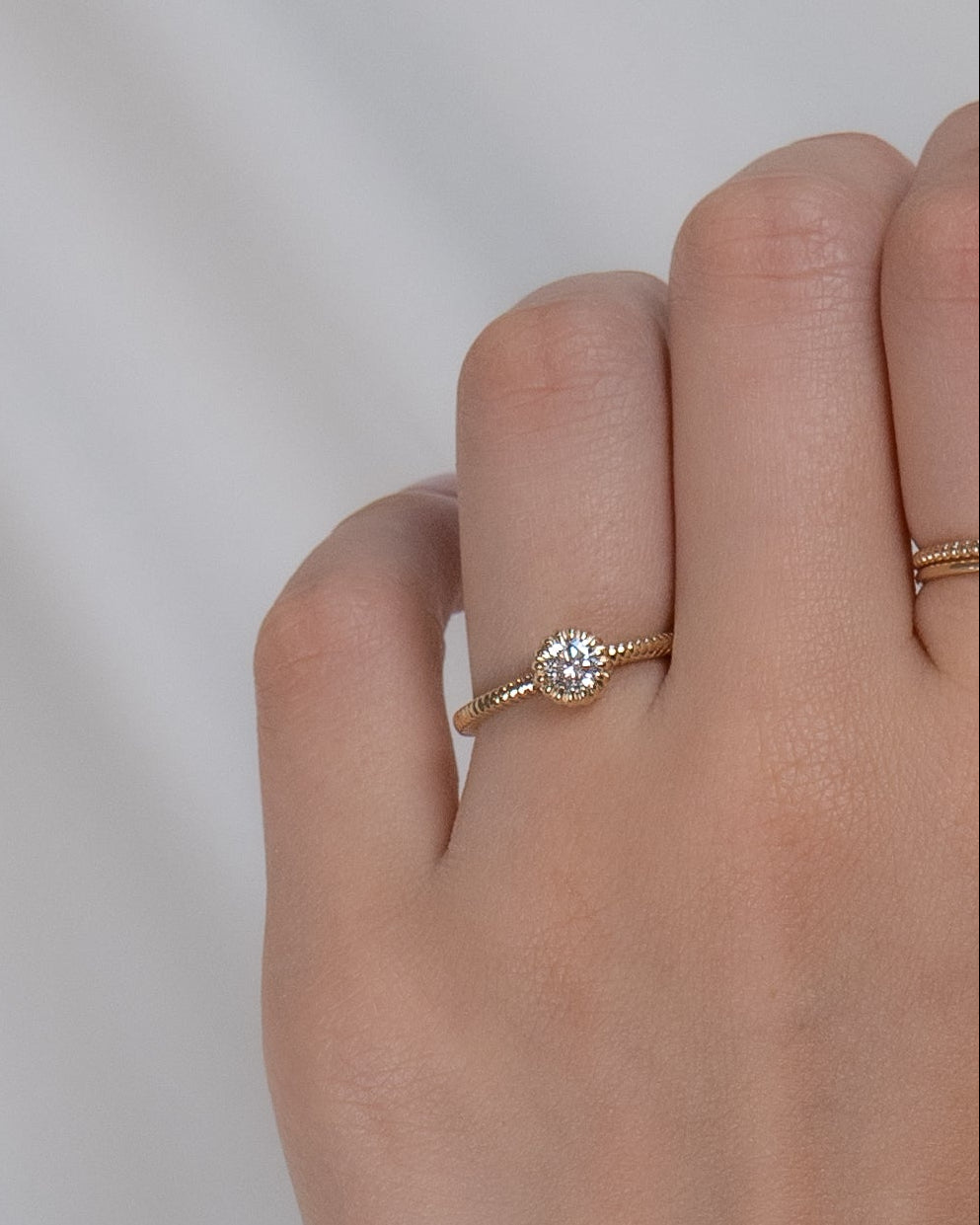 Josie Round Diamond Ring