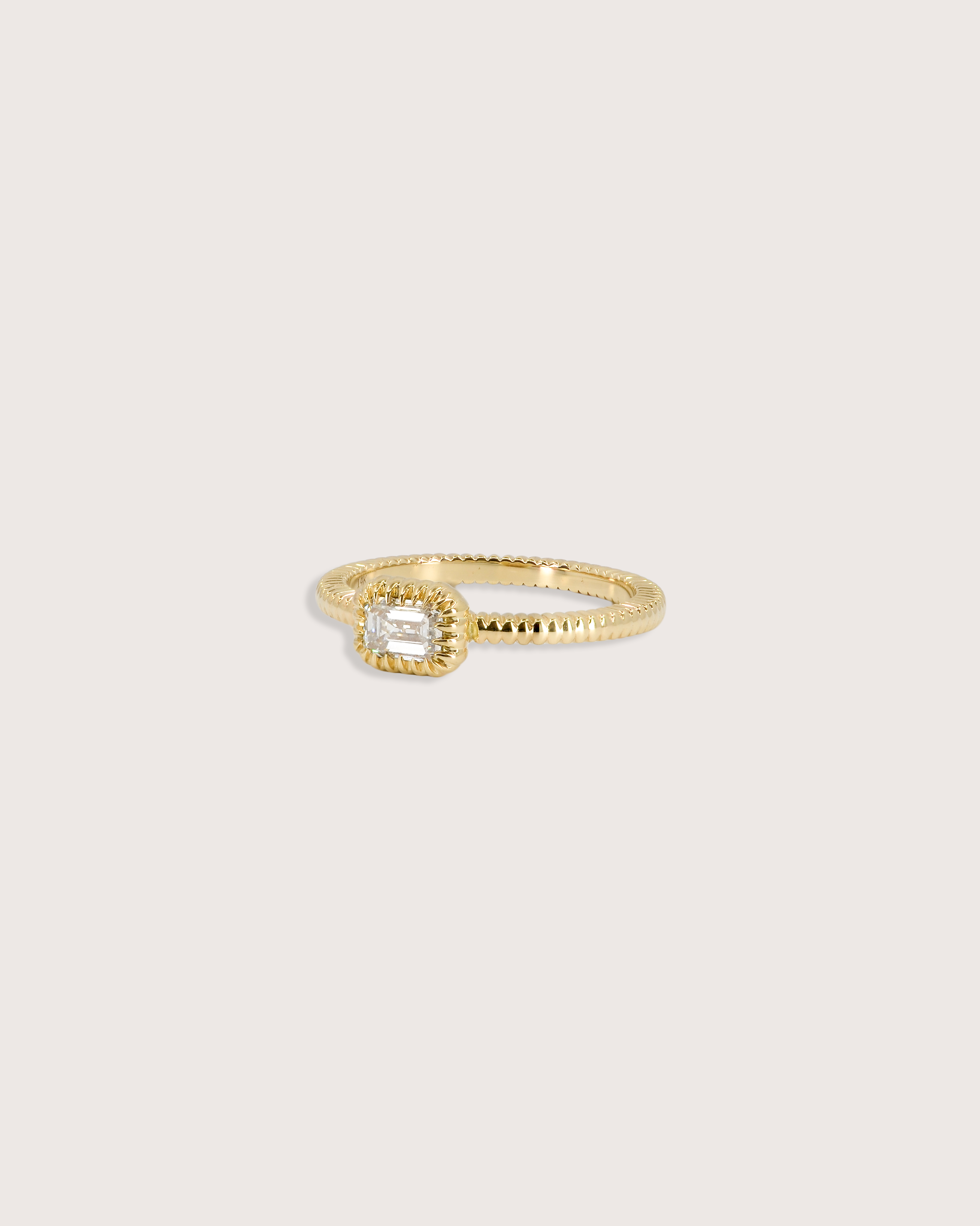 Josie Emerald Diamond Ring