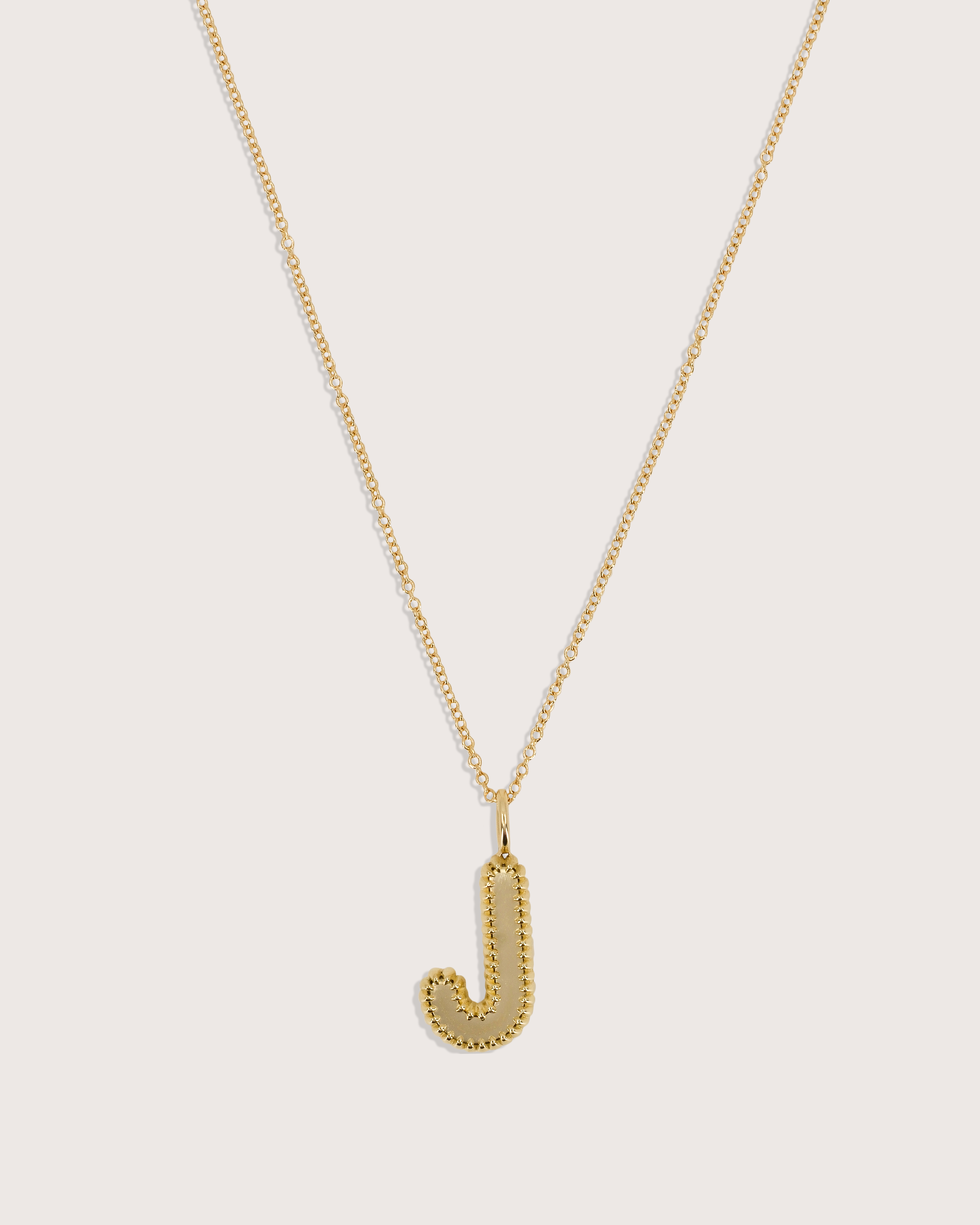 Juliette Letter Charm Pendant