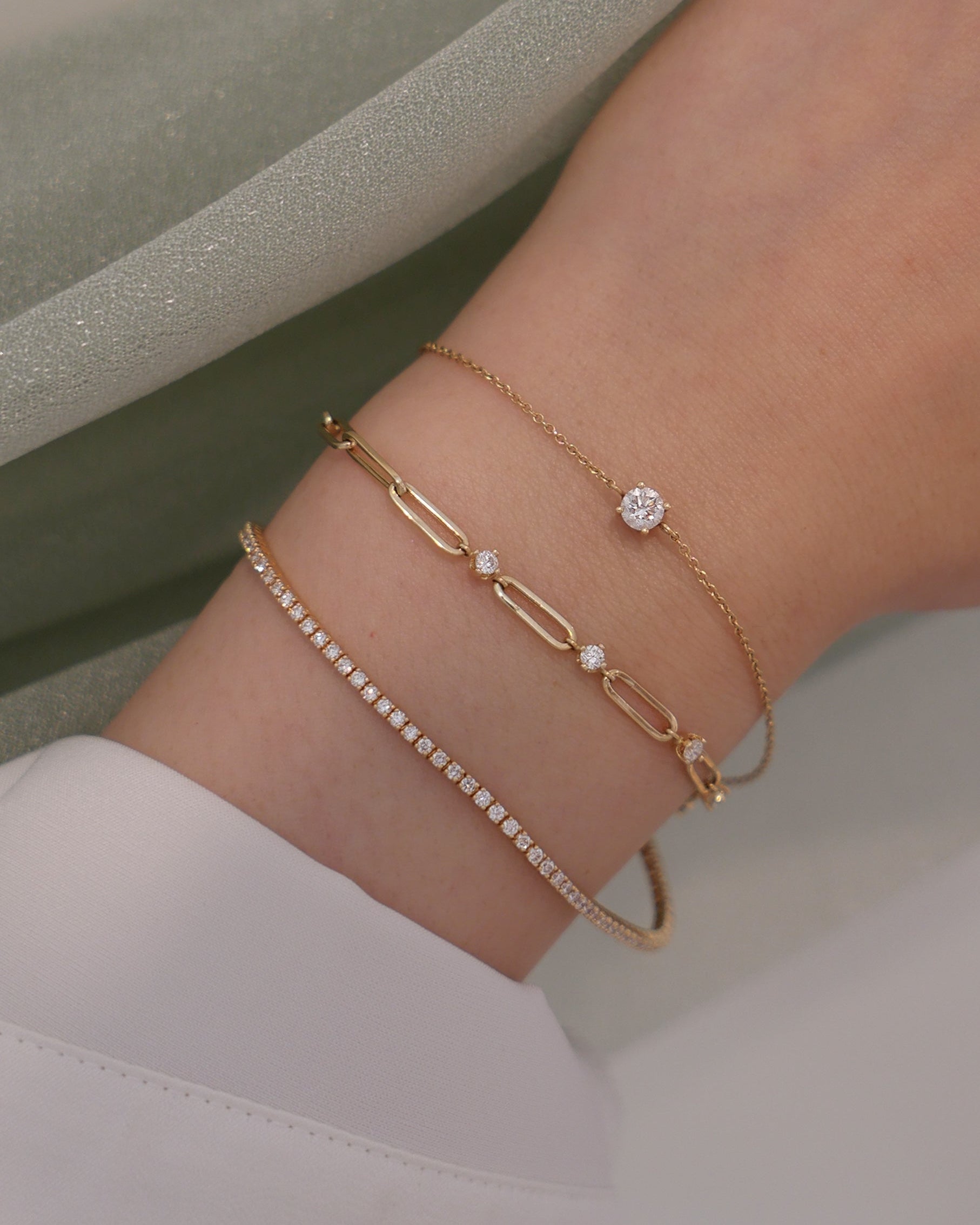 Lior Classic Round Diamond Bracelet