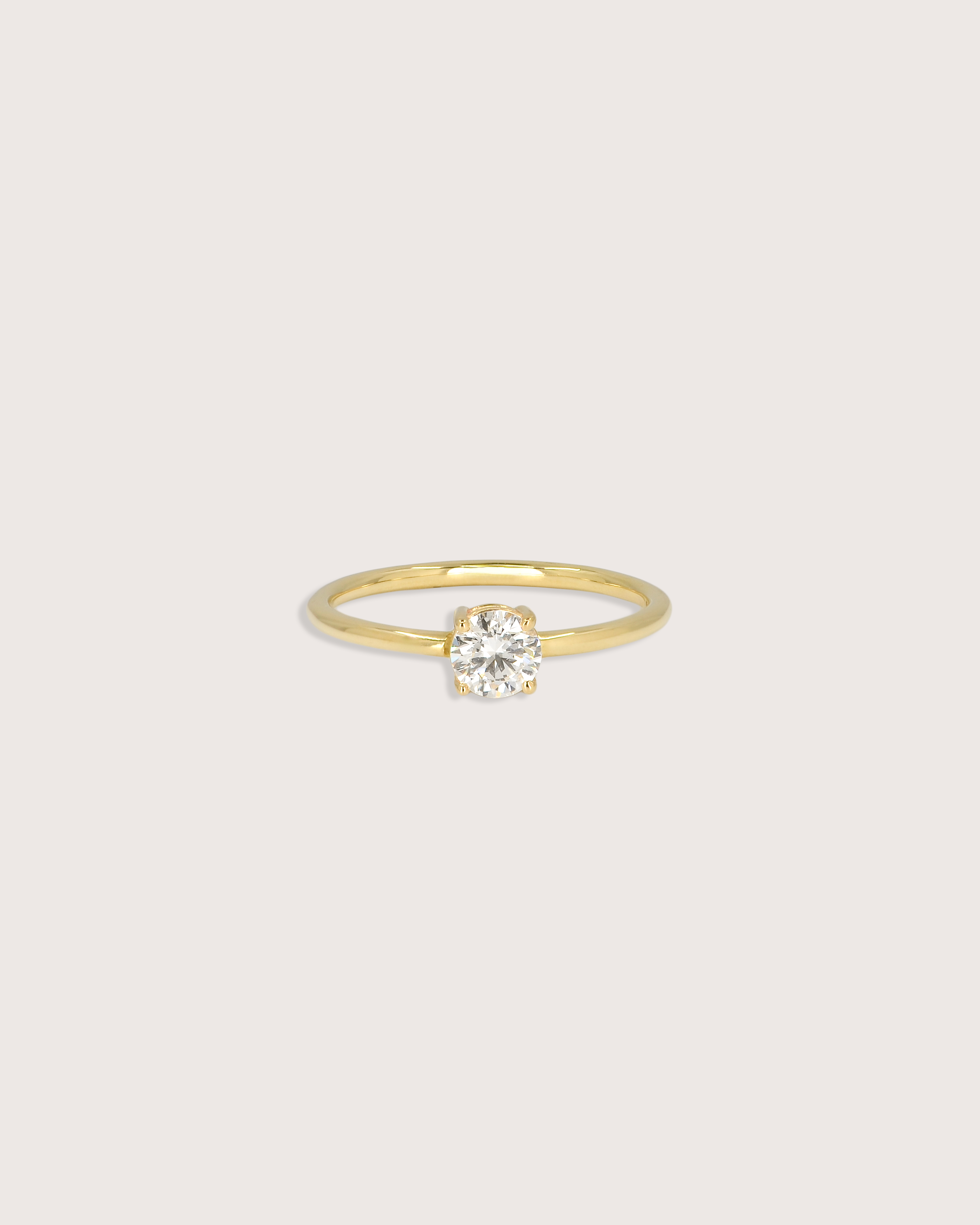 Lior Classic Round Diamond Ring