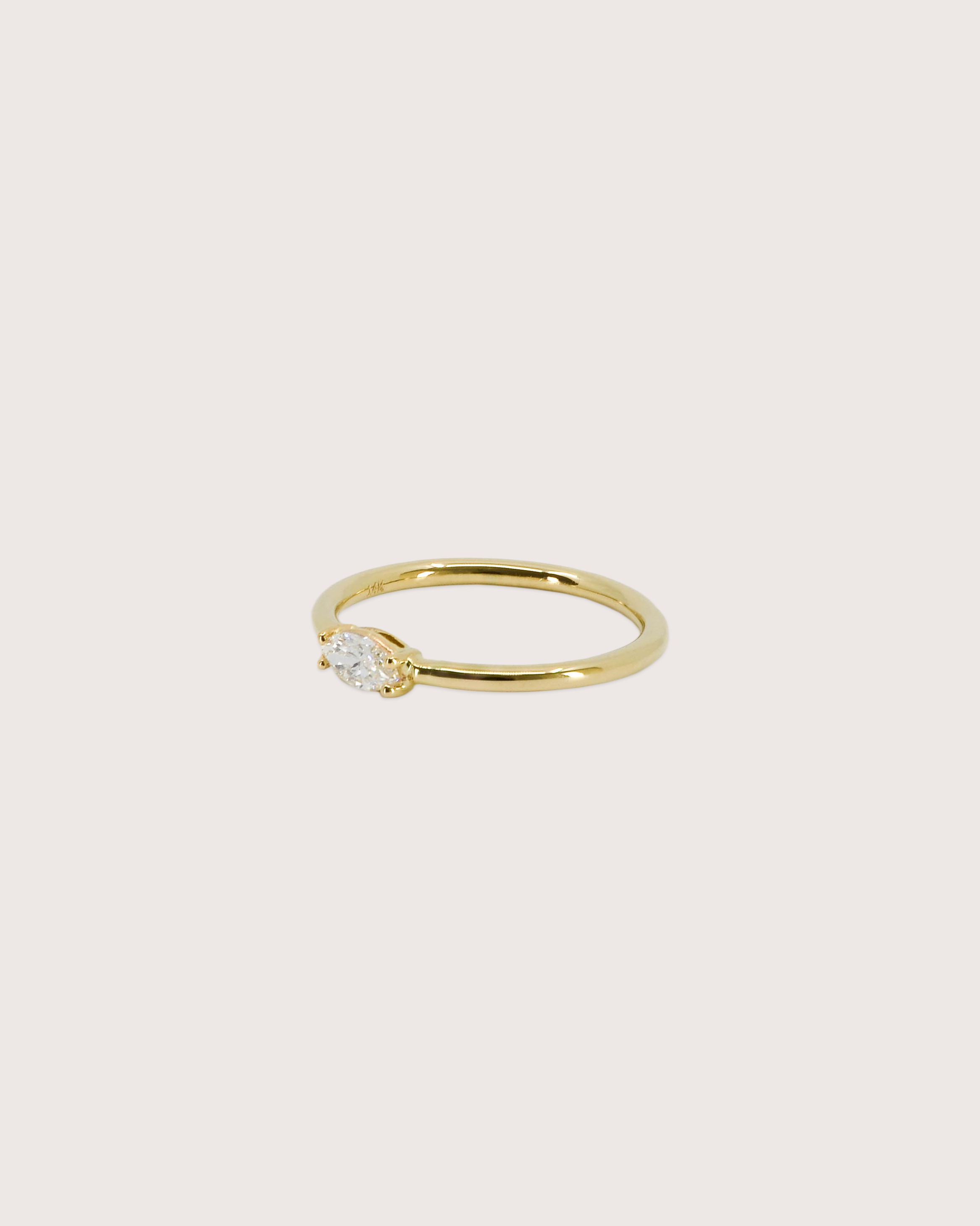 Lior East-West Marquise Diamond Ring