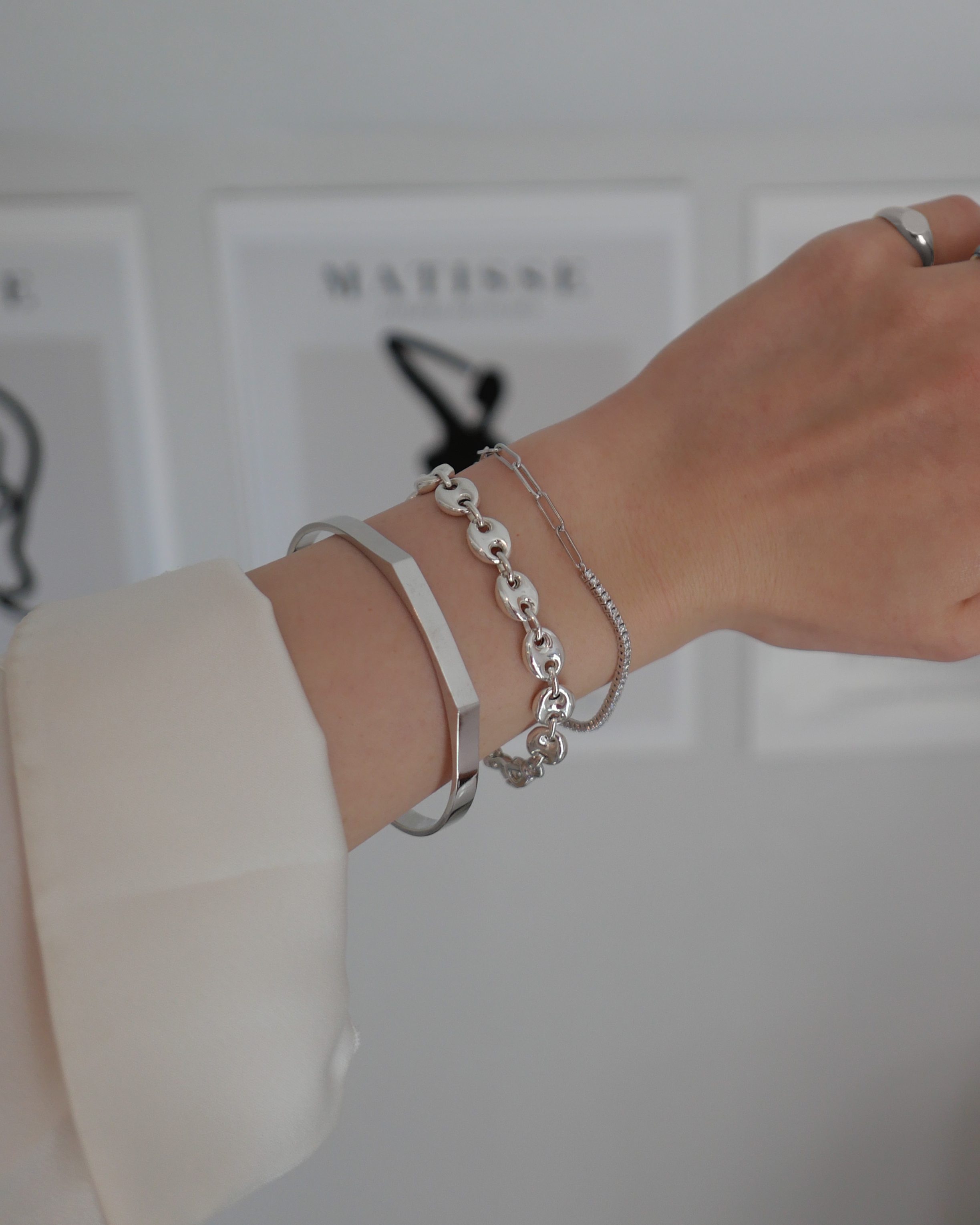 Mariner Chain Bracelet Silver