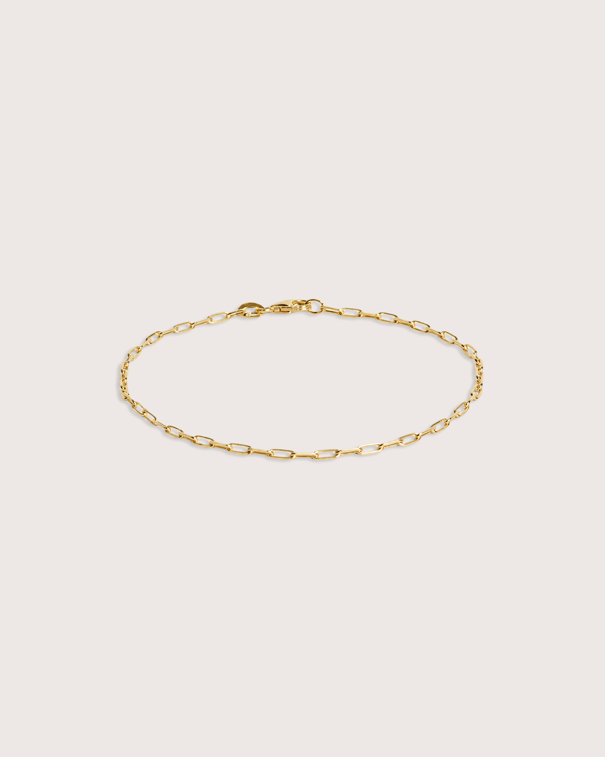 Micro Paperclip Chain Bracelet