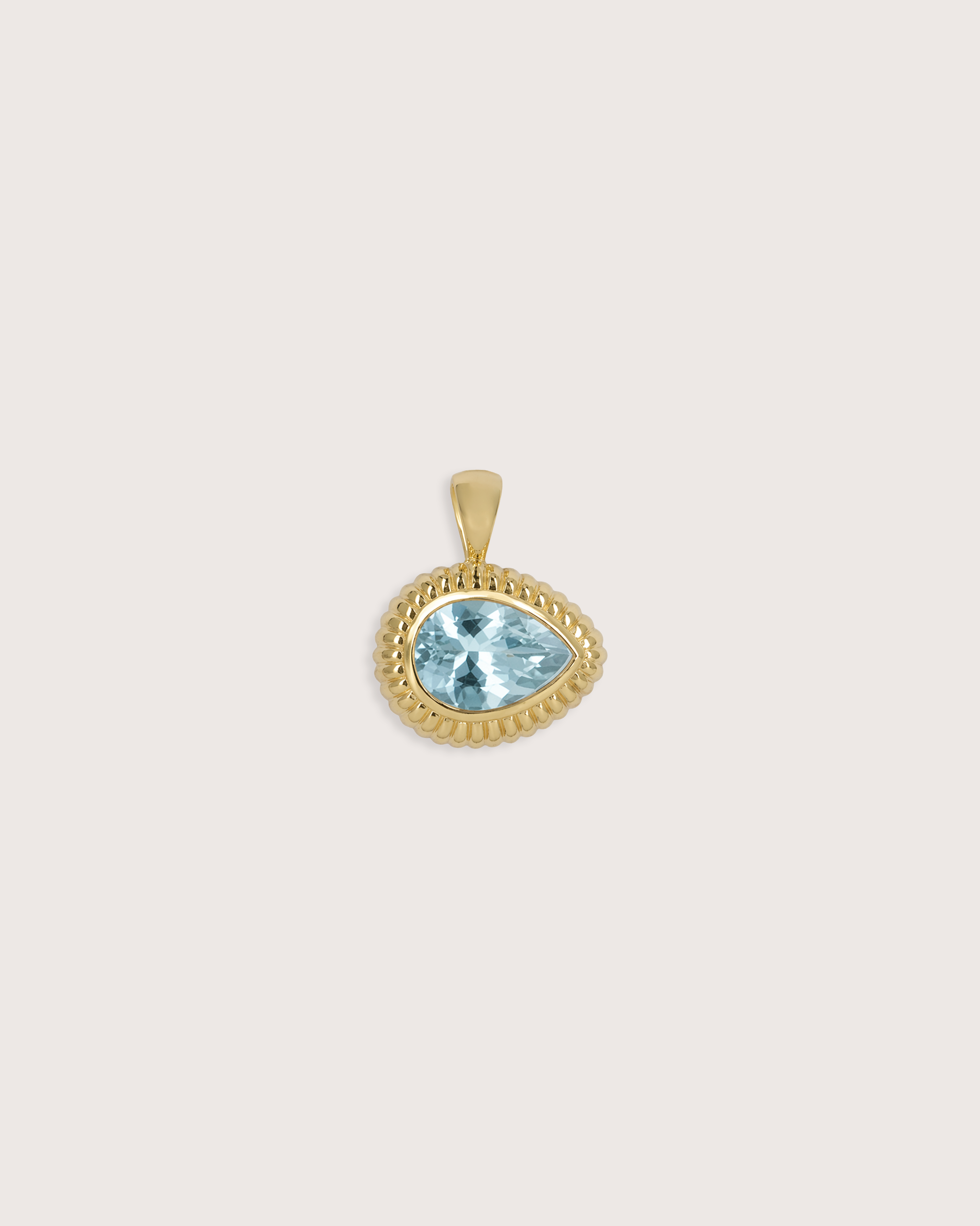 Nora Pendant in Aquamarine