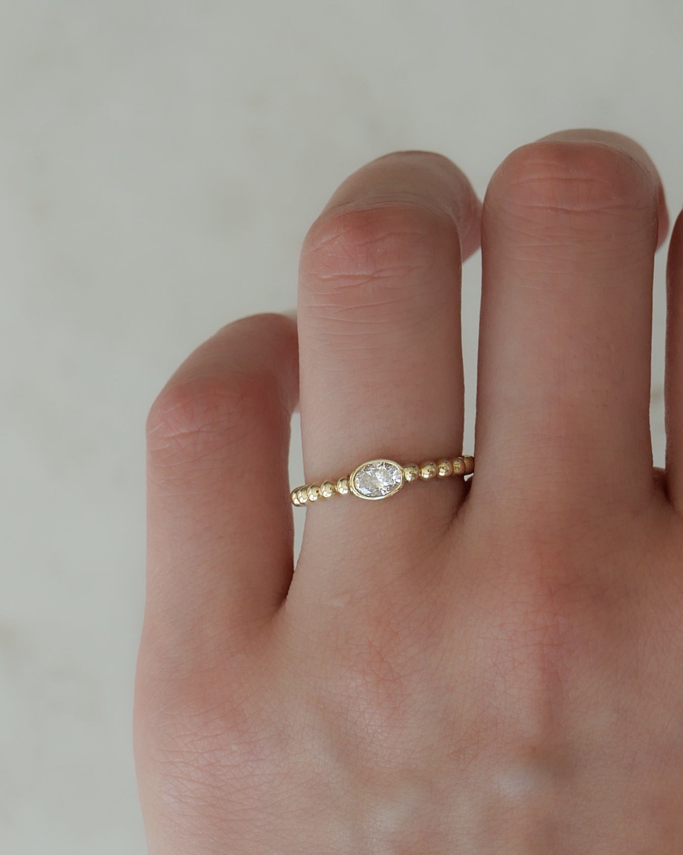 Orla Beaded Diamond Ring
