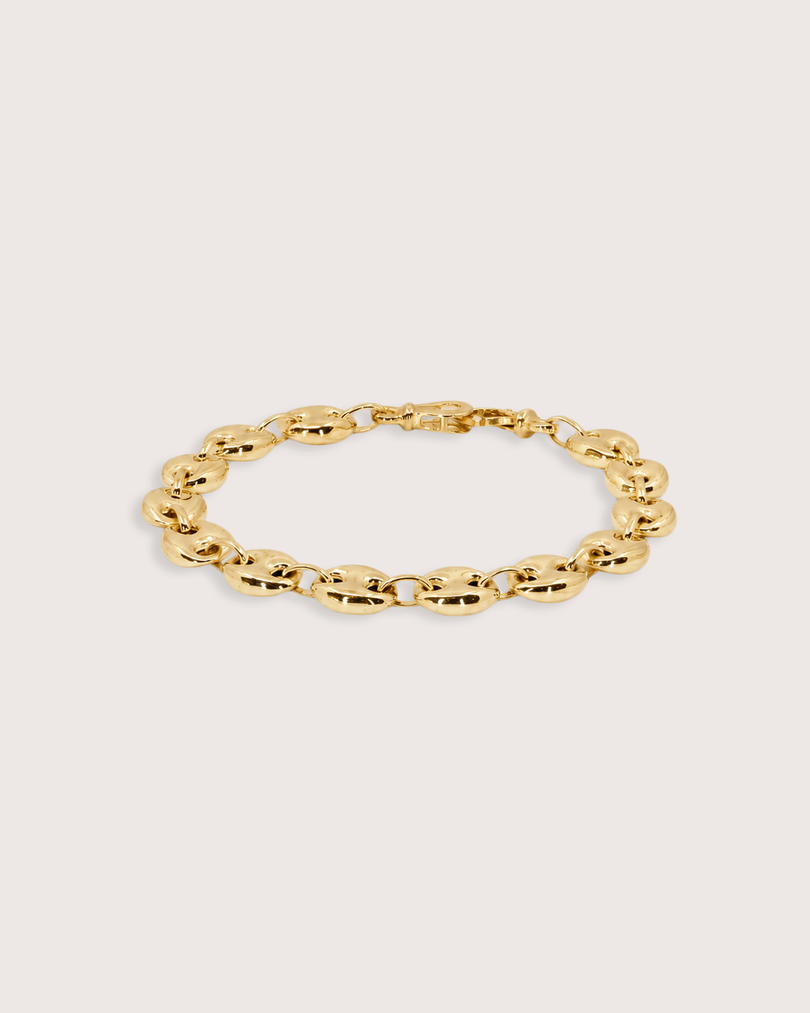 Puffed Mariner Chain Bracelet