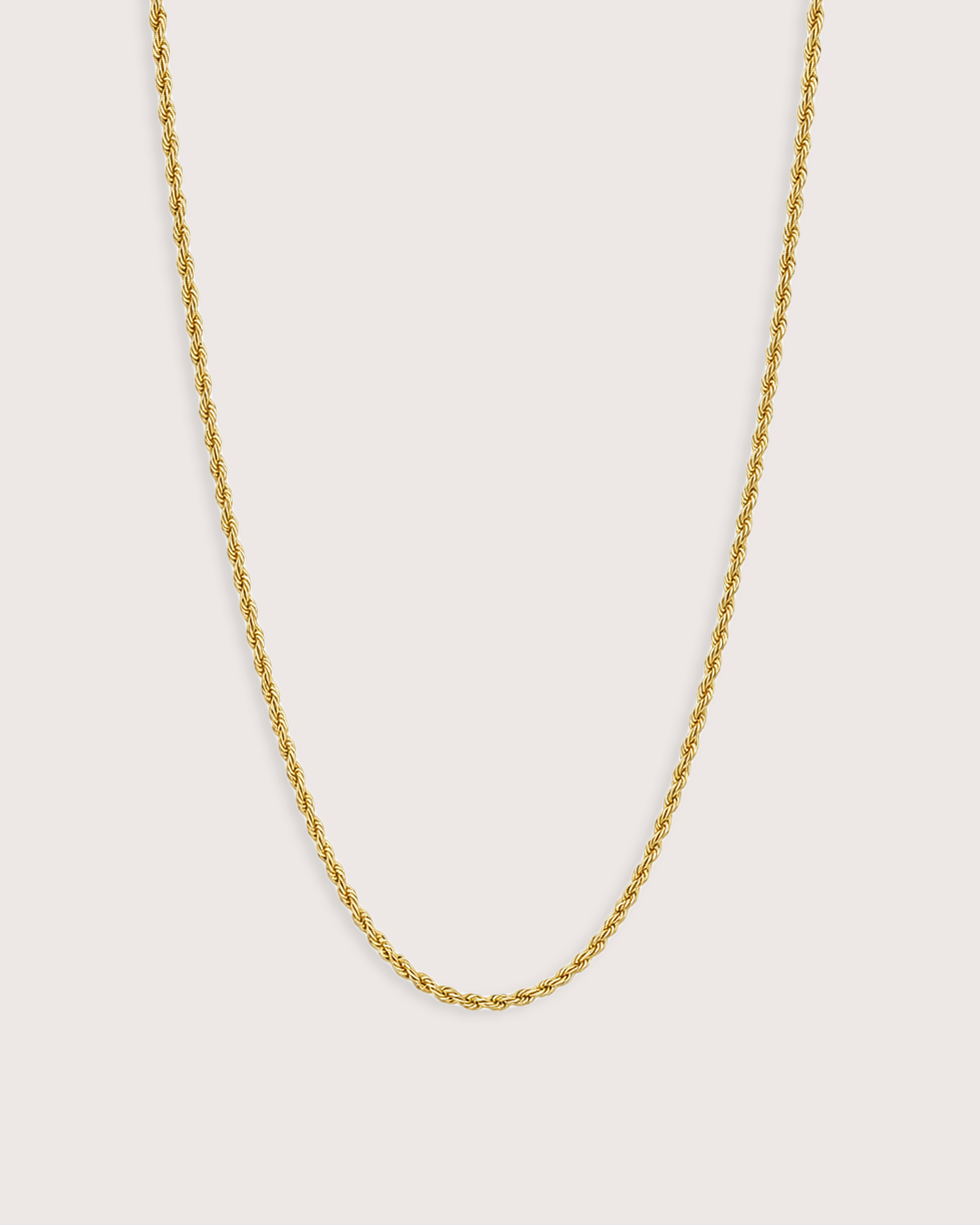 Rope Chain Connector Necklace