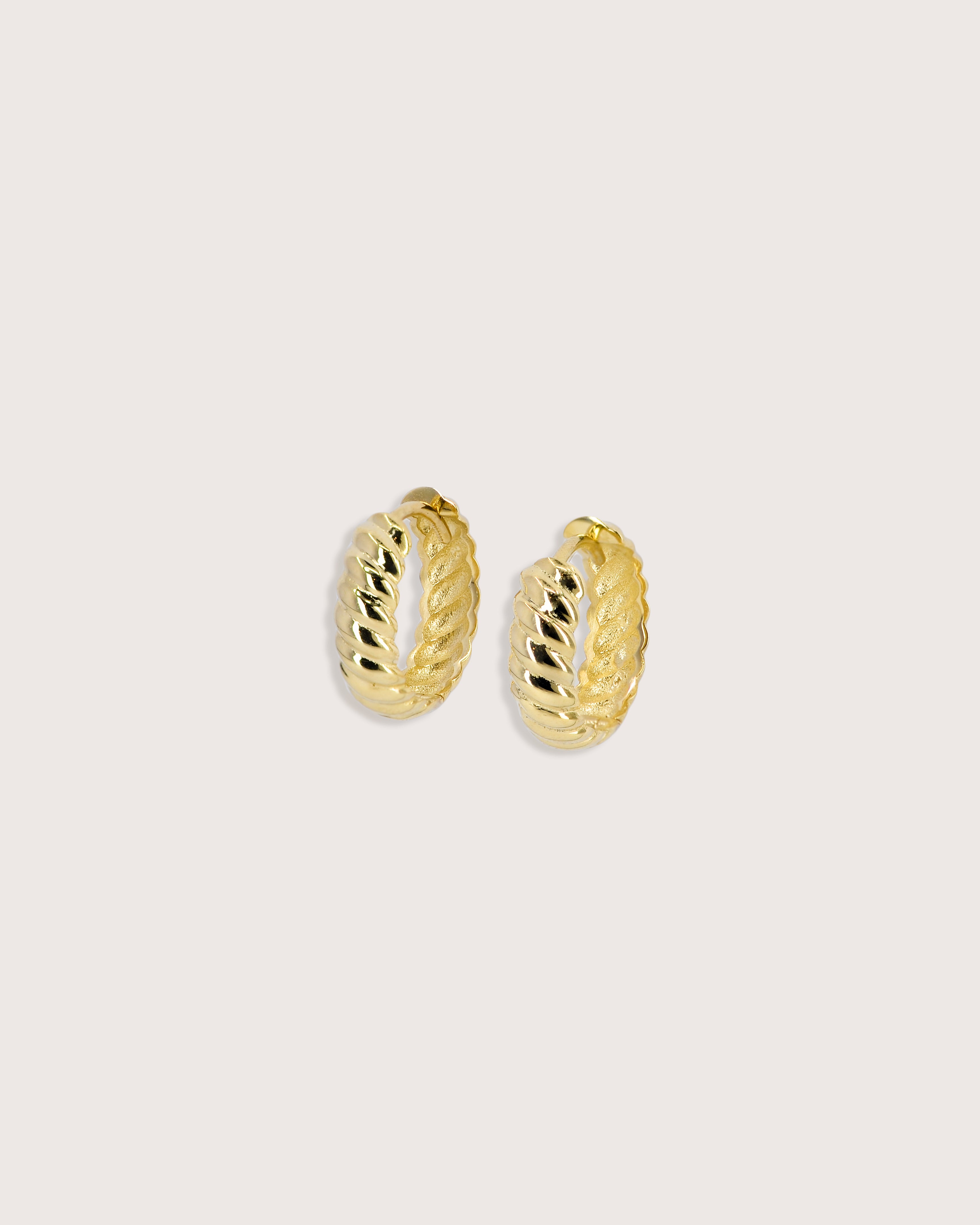 Twisted Hoop Earrings