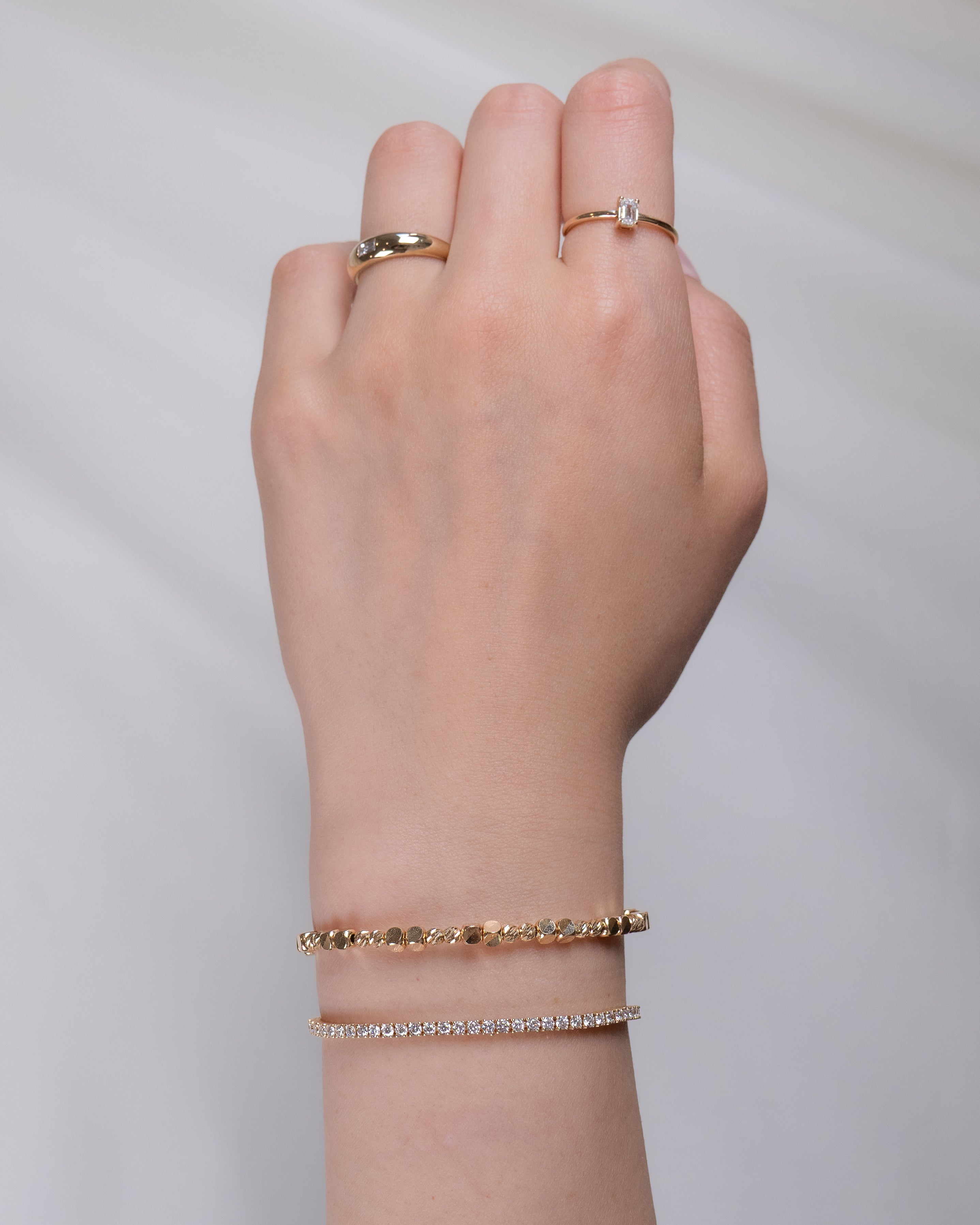 Sela Gold Nugget Bracelet