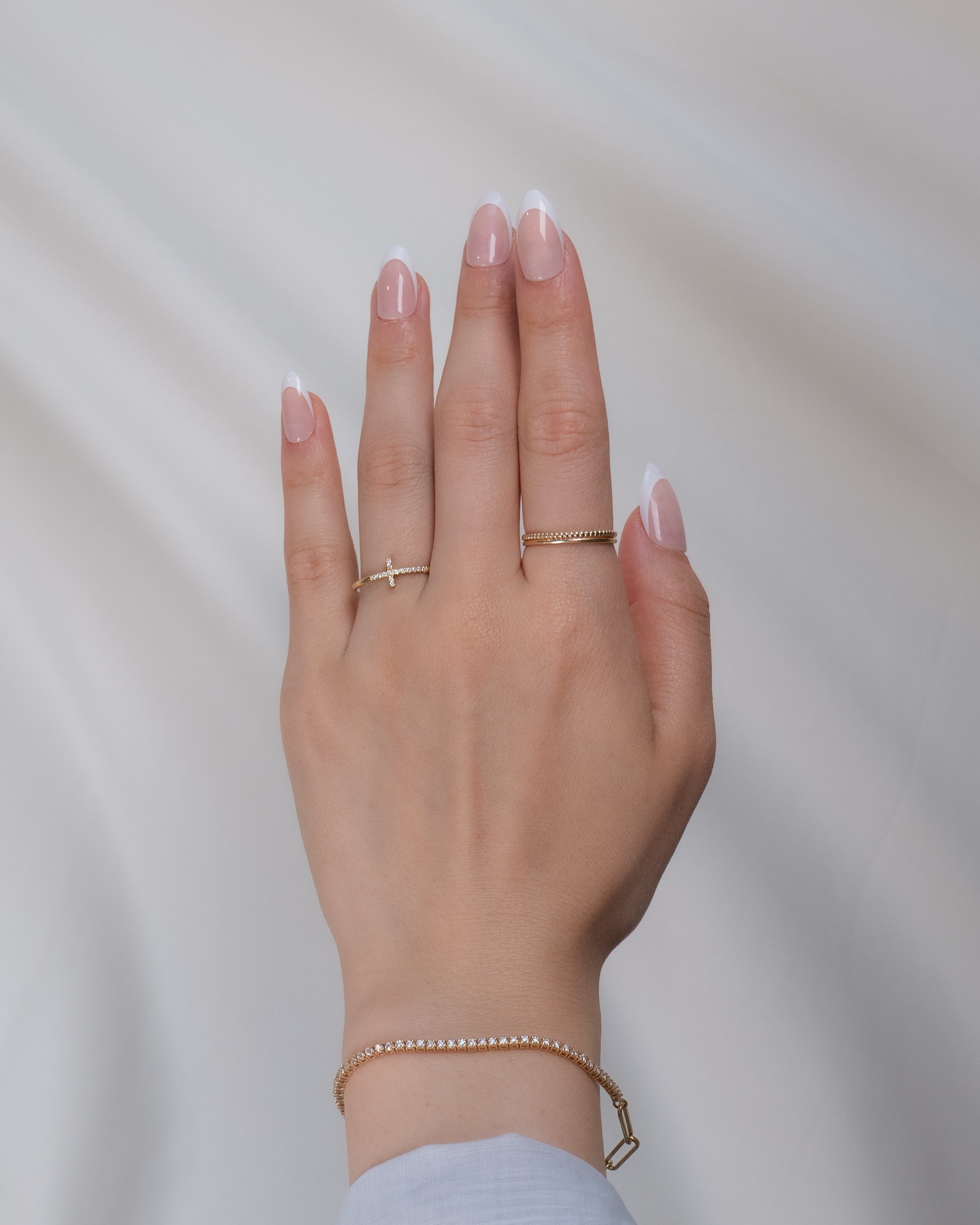 Shiloh Diamond Cross Ring