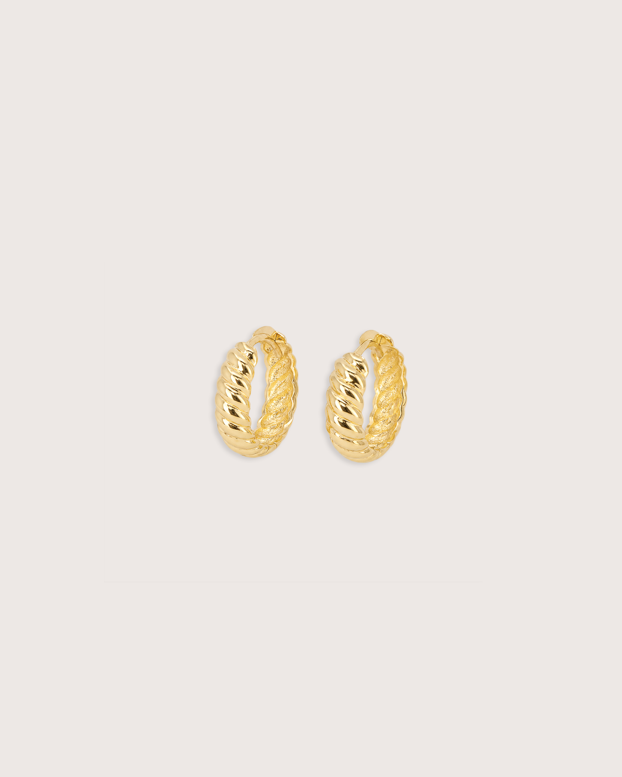 Twisted Hoop Earrings