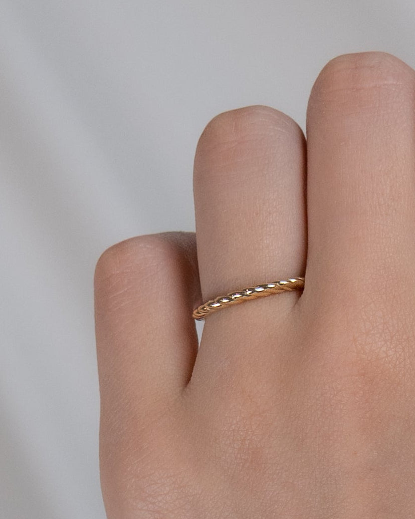 Willow Twisted Ring
