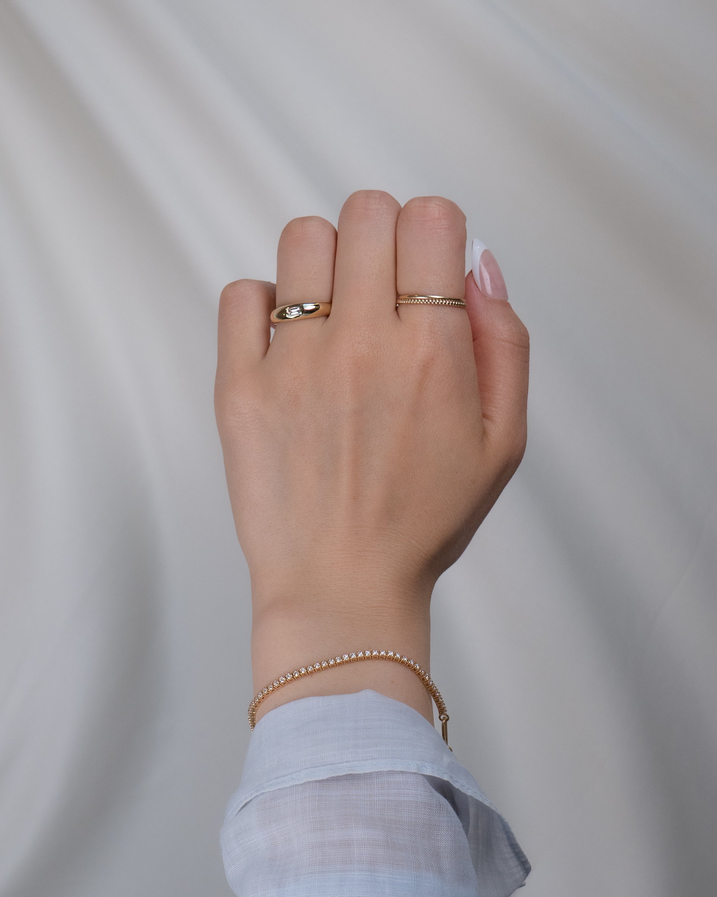 Arden Diamond Dome Ring