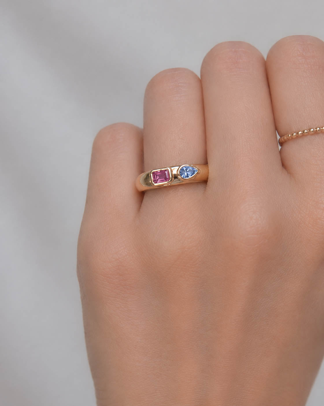 Arden Sapphire Dome Ring