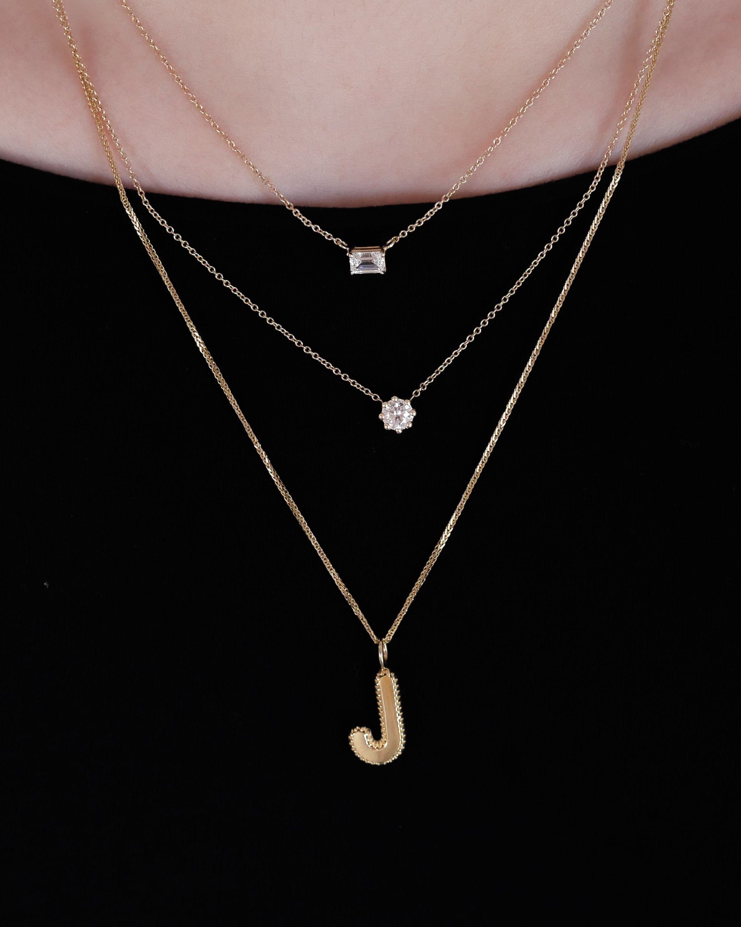 Aria Diamond Pendant Necklace