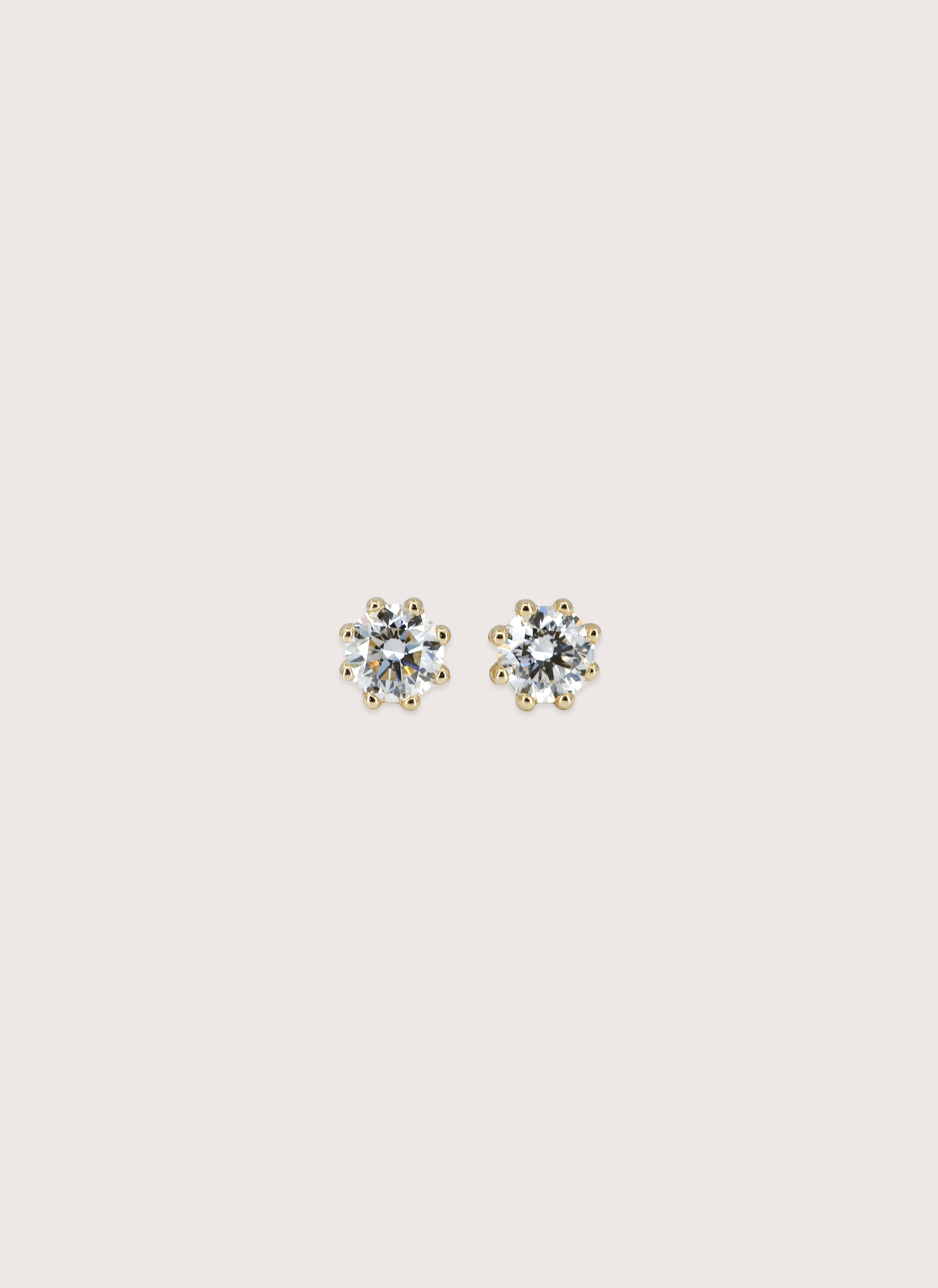 Aria Diamond Stud Earrings