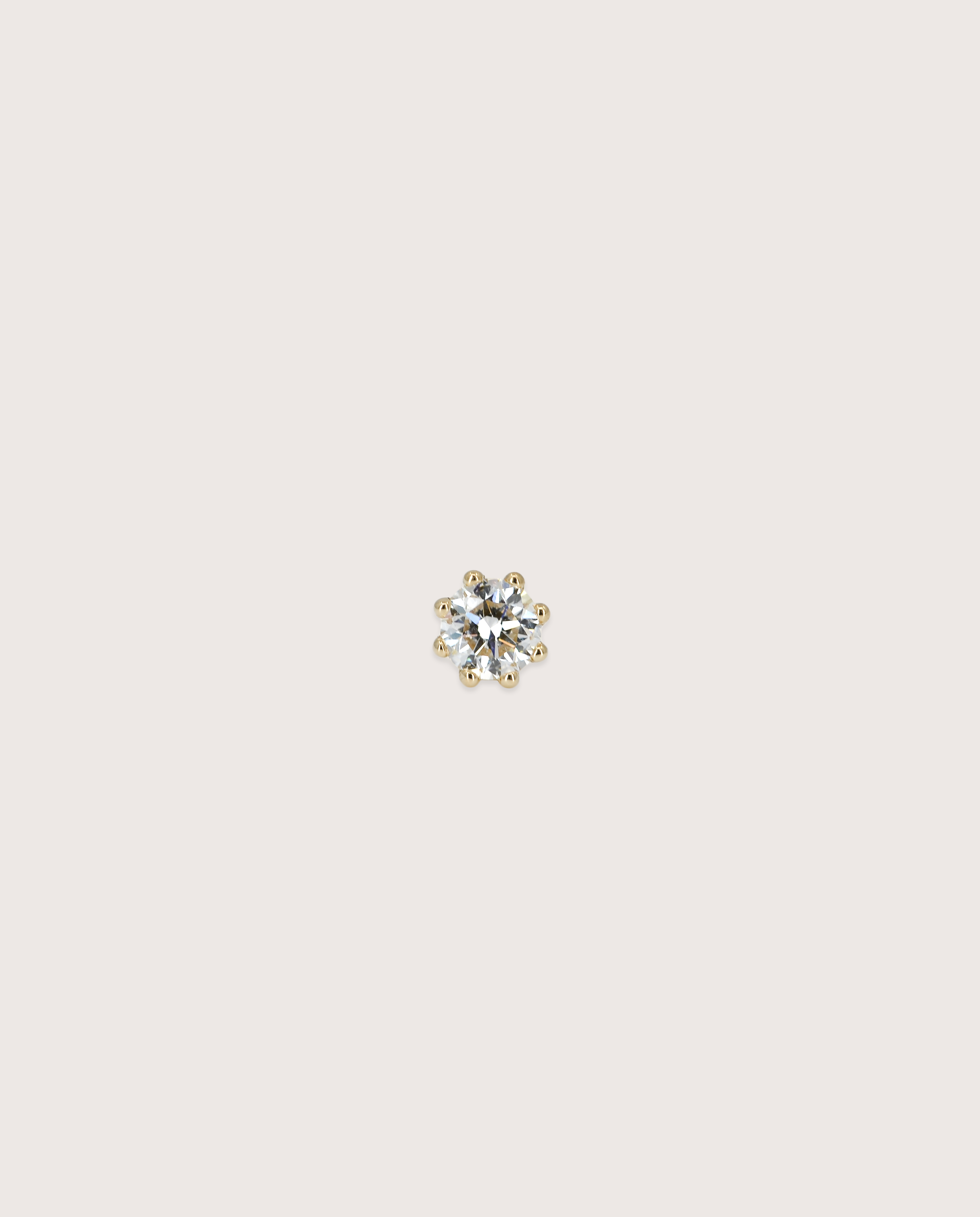 Aria Diamond Stud Earrings