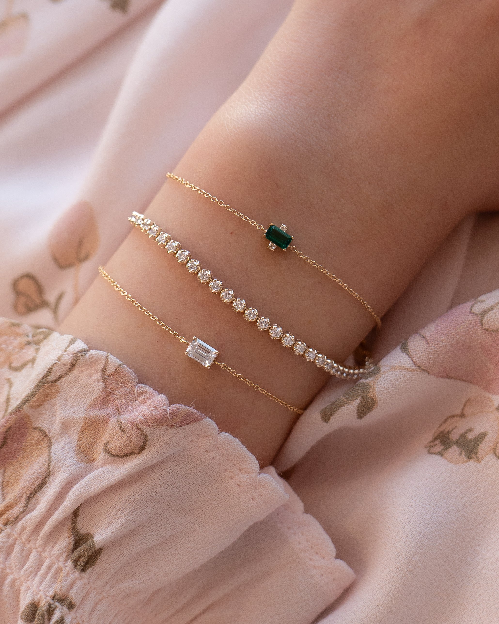 Circle Tennis Bracelet