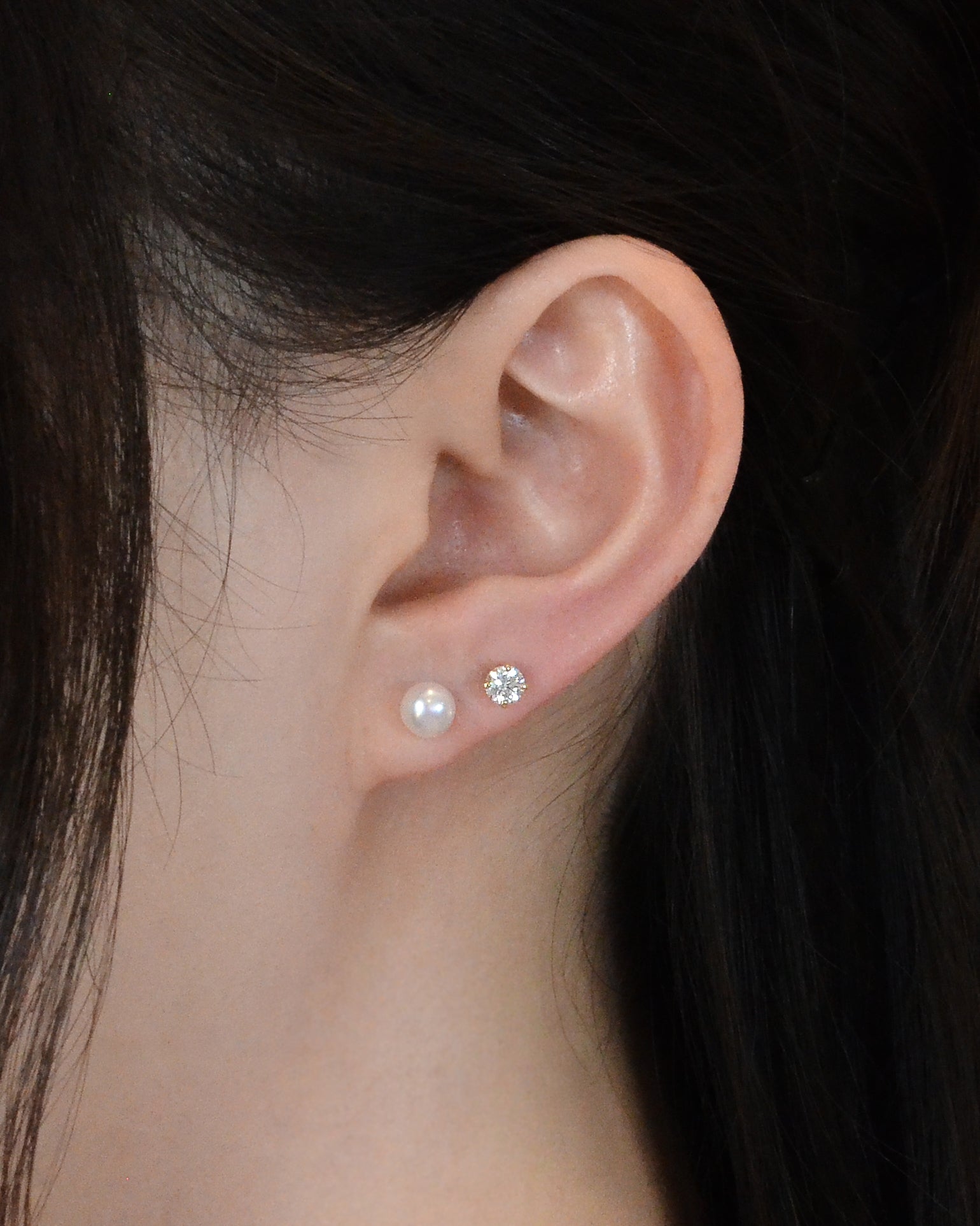 Classic Pearl Stud Earrings