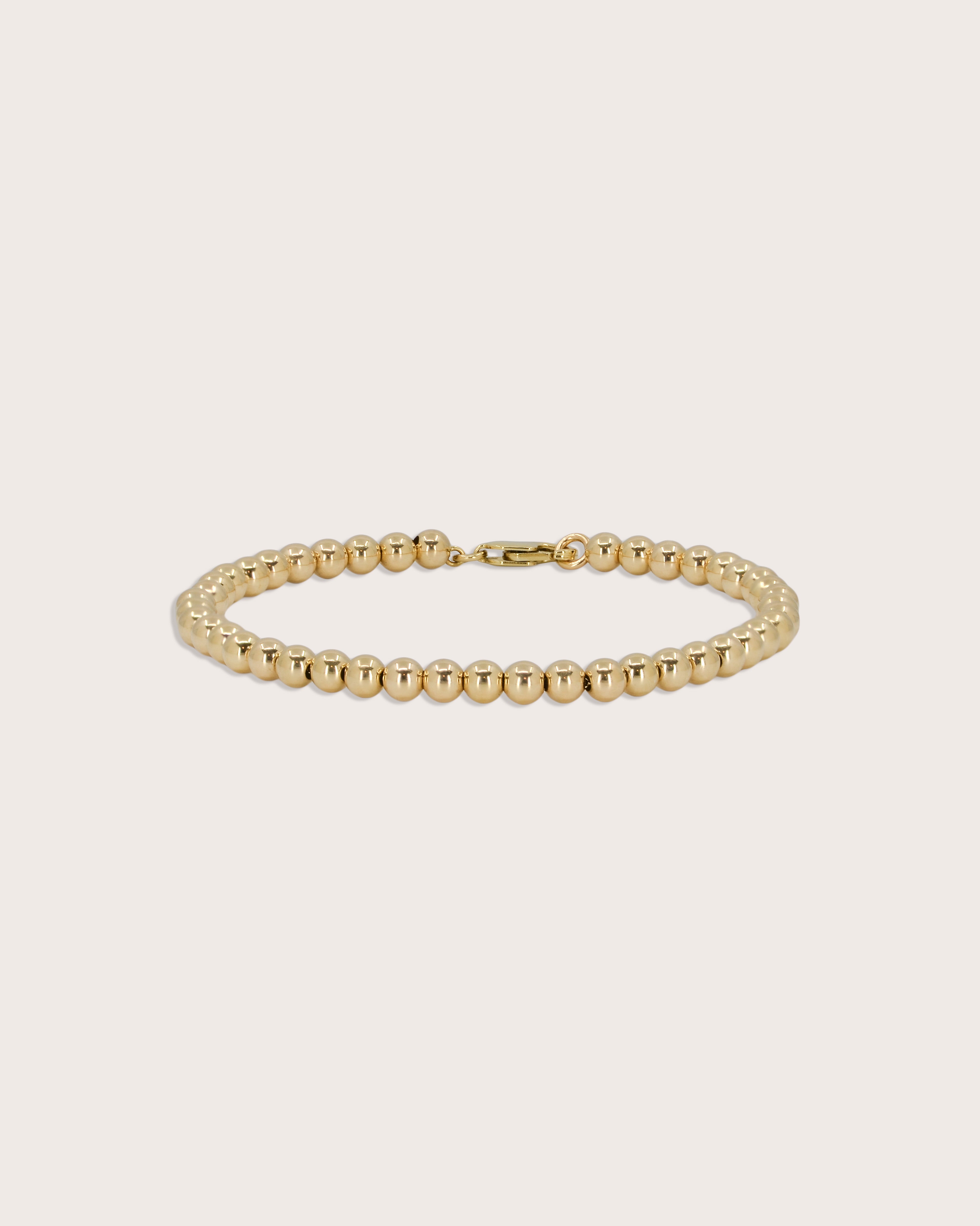 Classic Gold Bead Bracelet