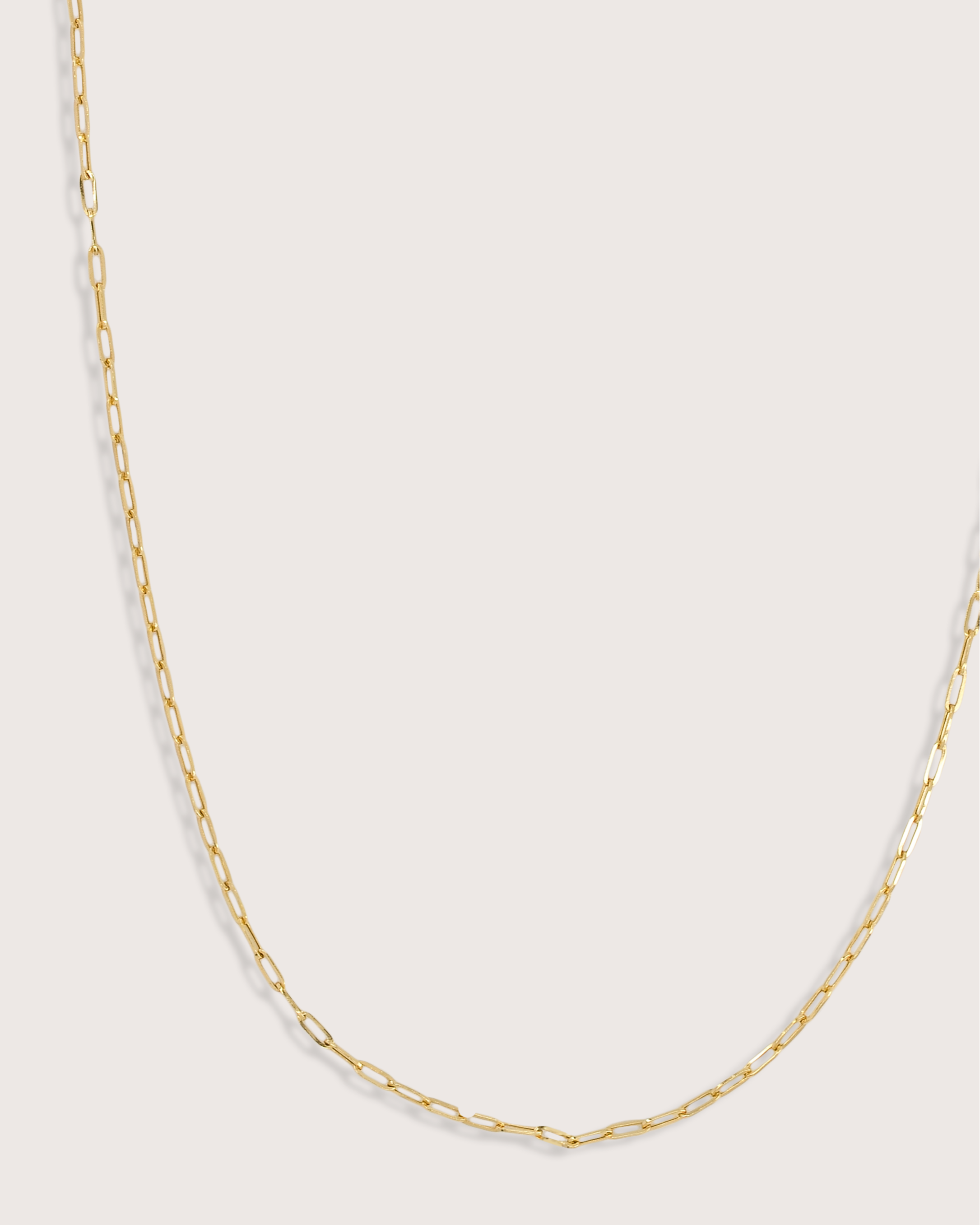 Classic Paperclip Chain Necklace