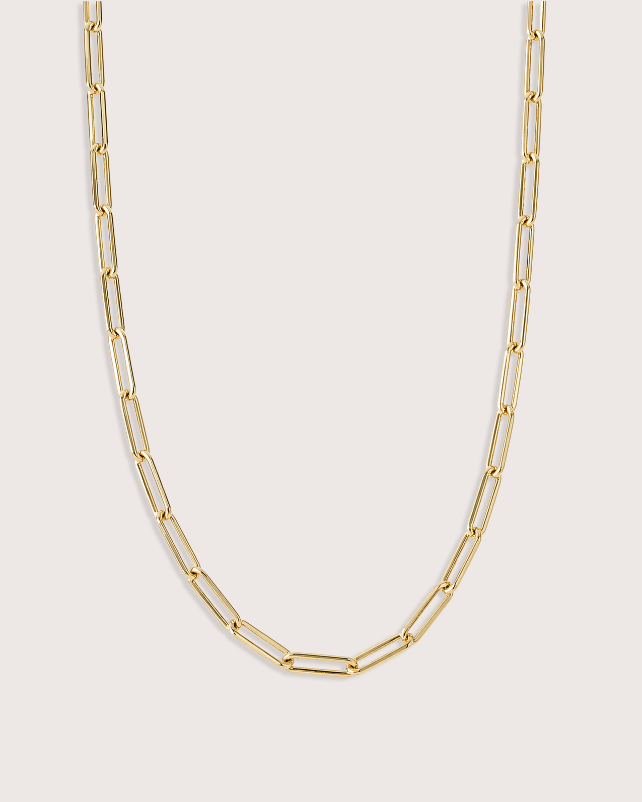 Paperclip Chain Necklace