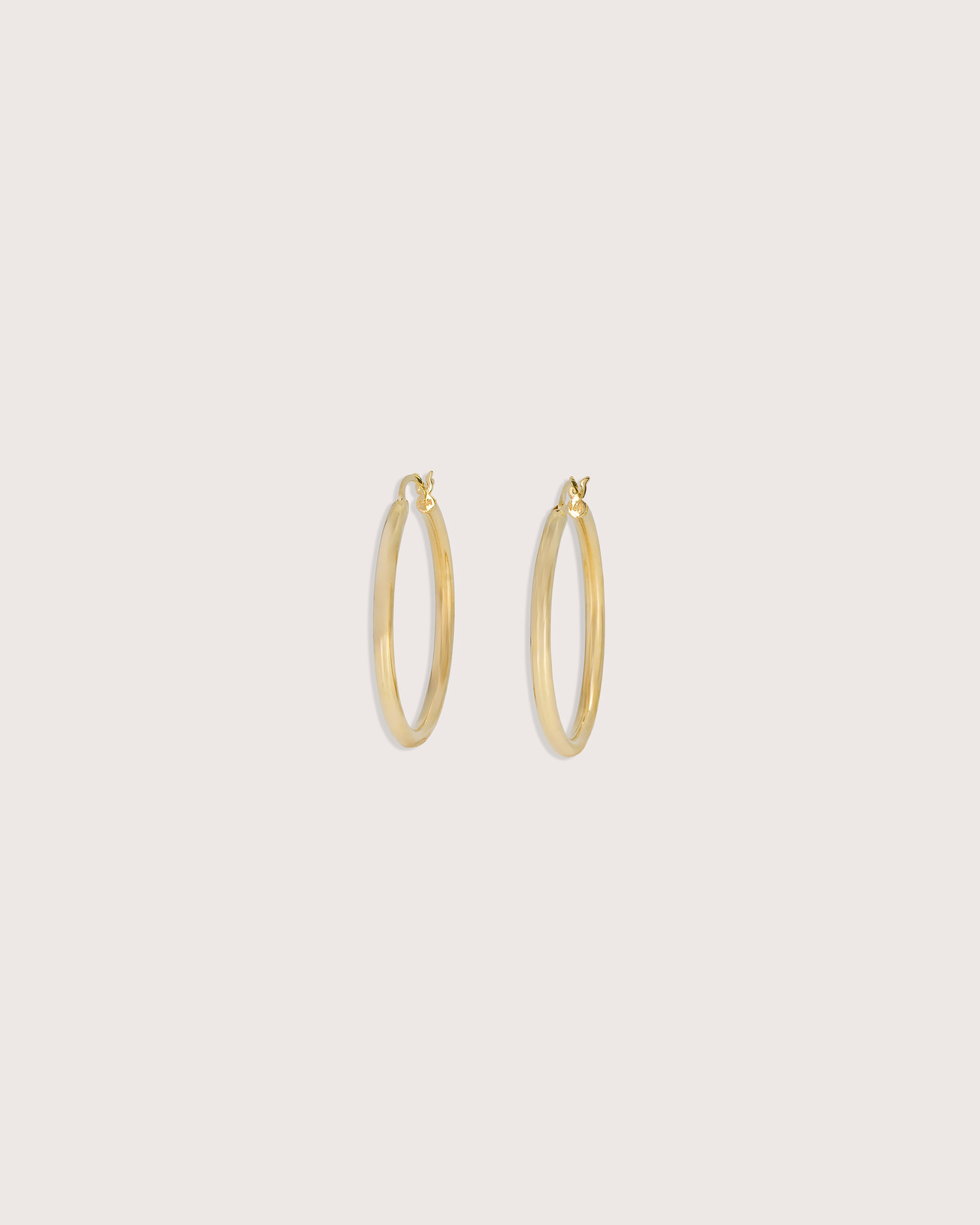 Classic Skinny Hoop Earrings