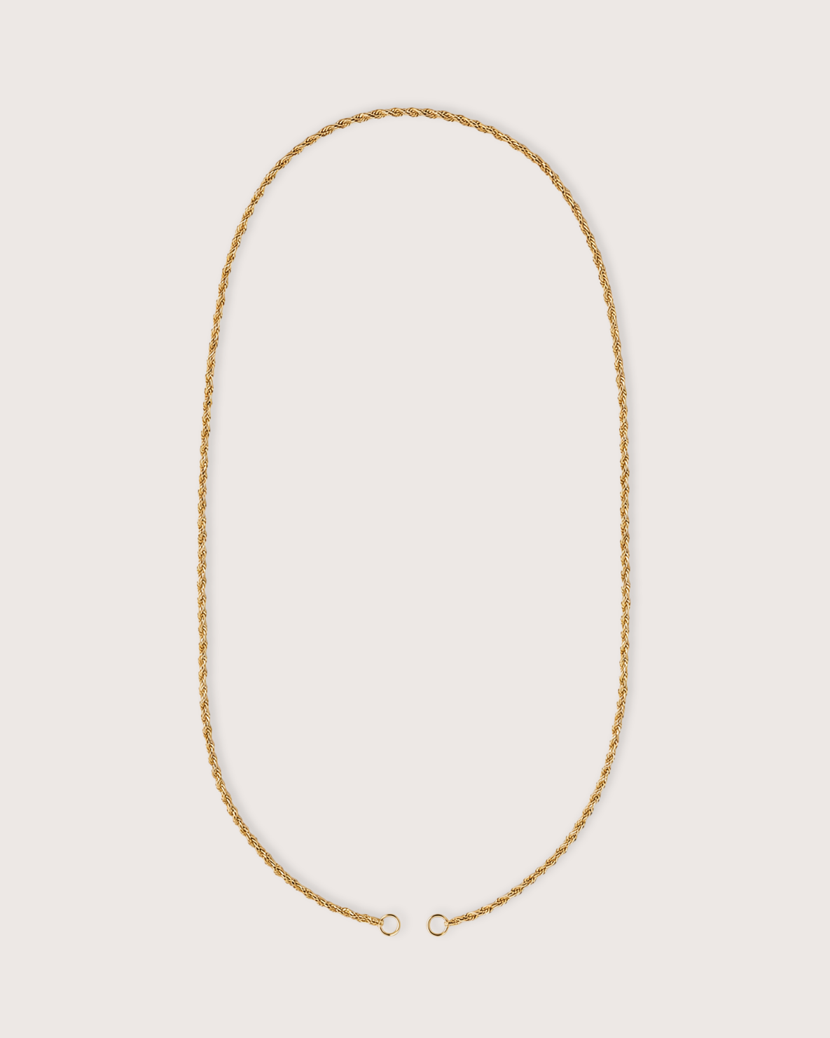 Rope Chain Connector Necklace