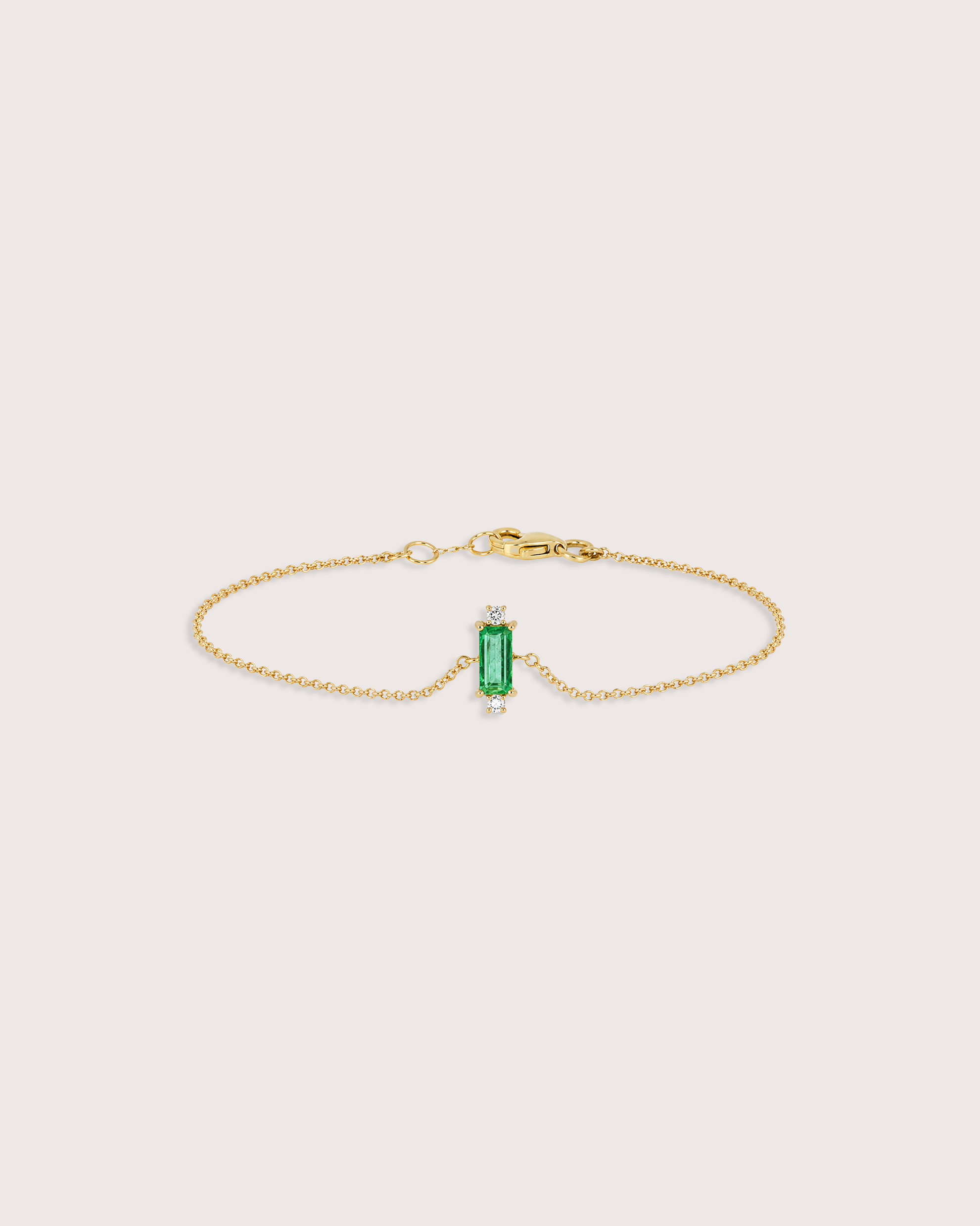 Eden Emerald Diamond Bracelet