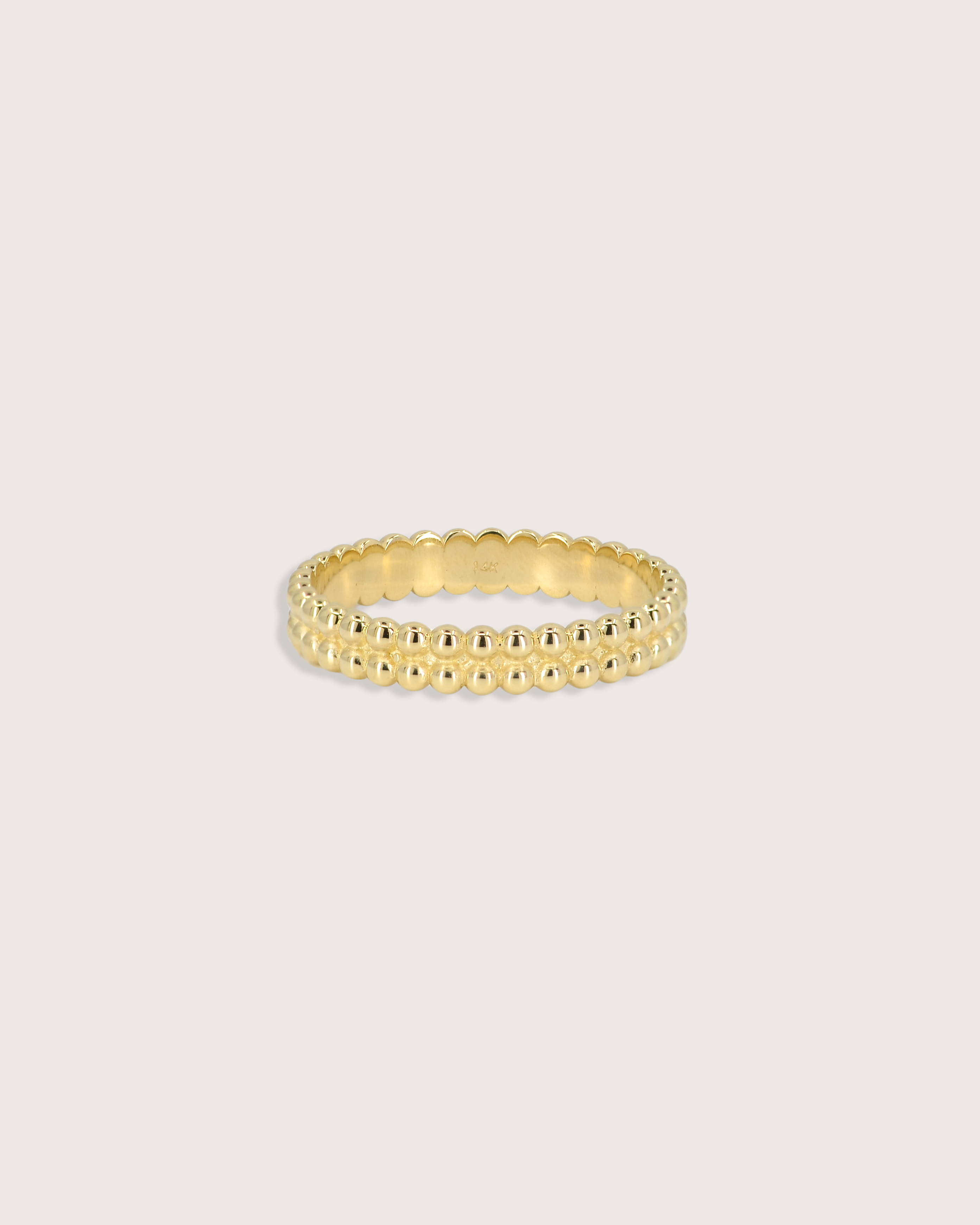 Elia Double Beaded Ring