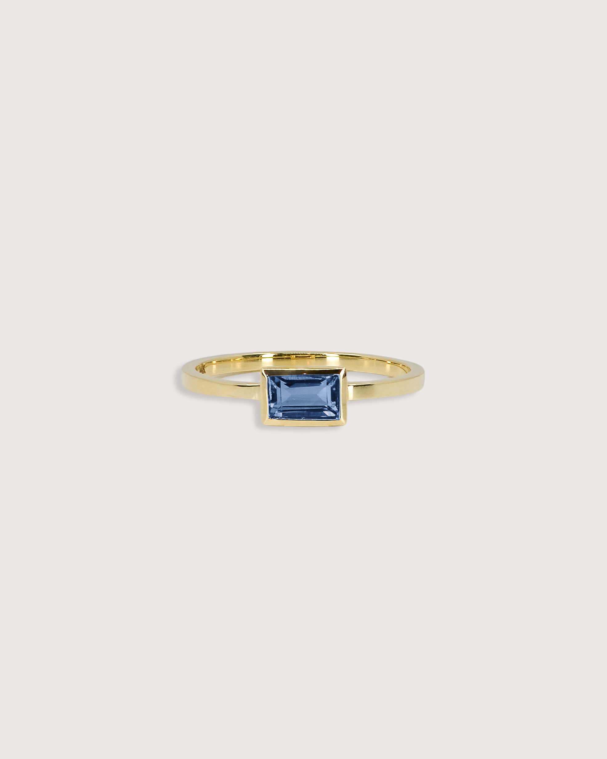 Elise Birthstone Ring Blue Sapphire