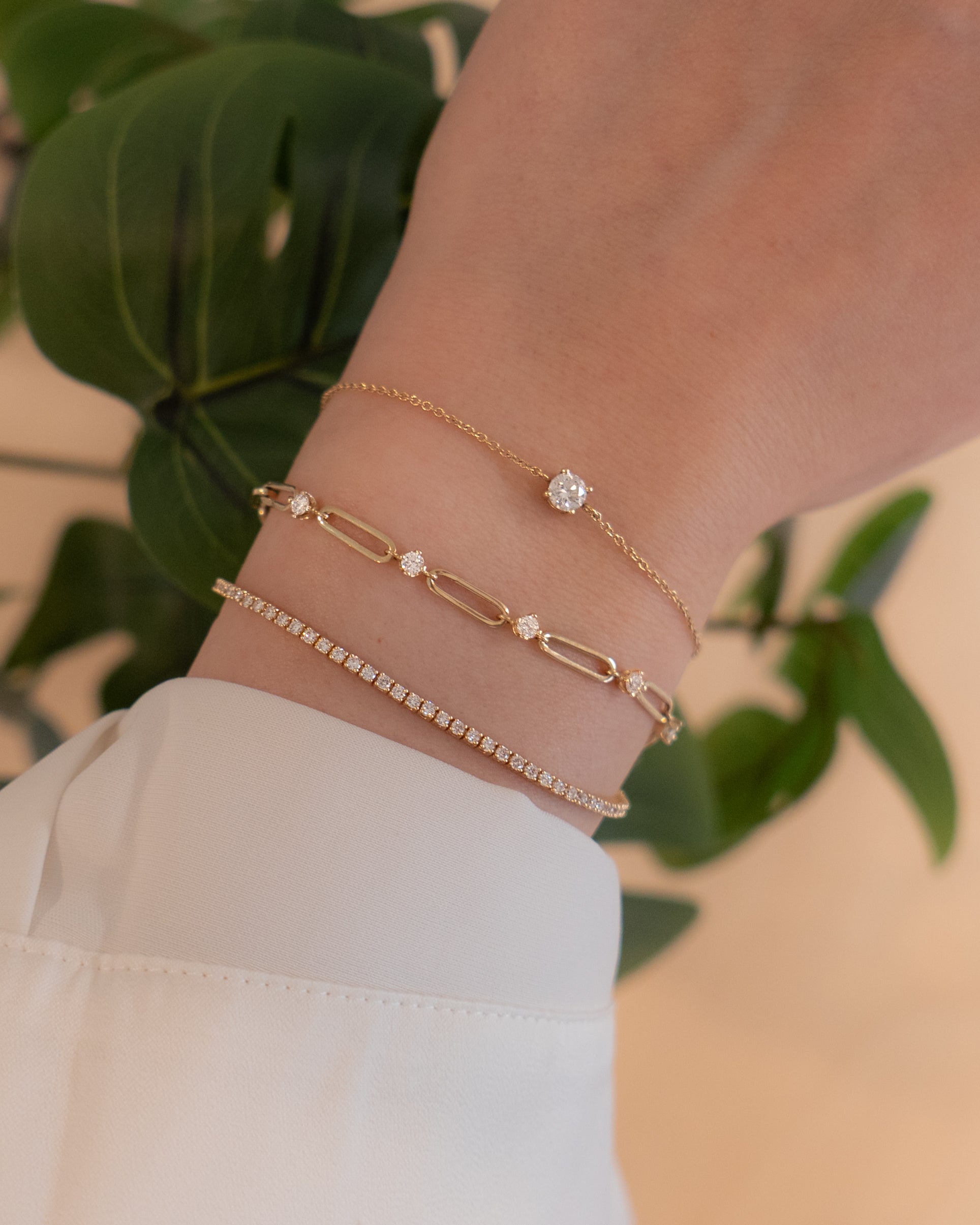 Eternal Diamond Link Bracelet