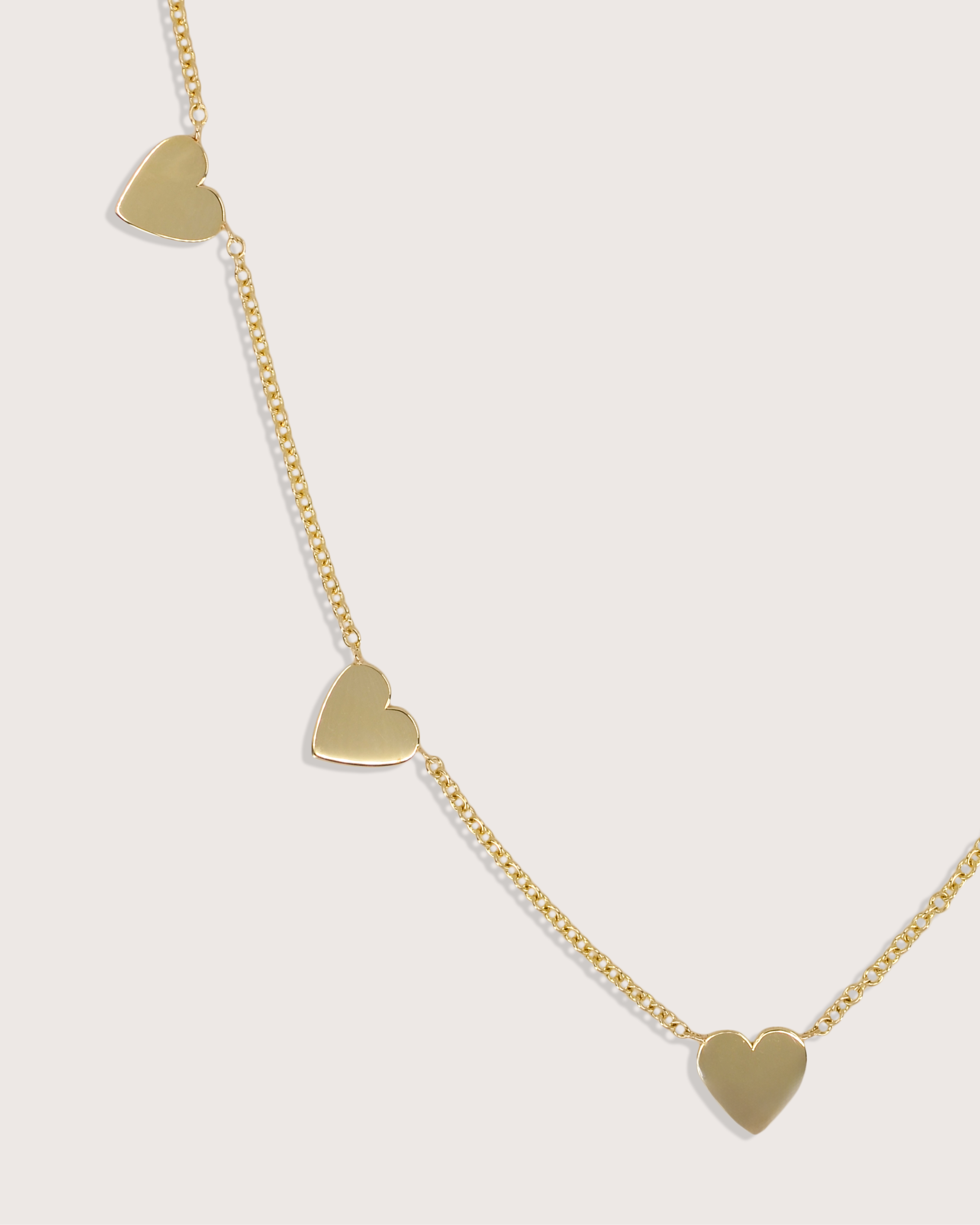 Five Hearts Necklace
