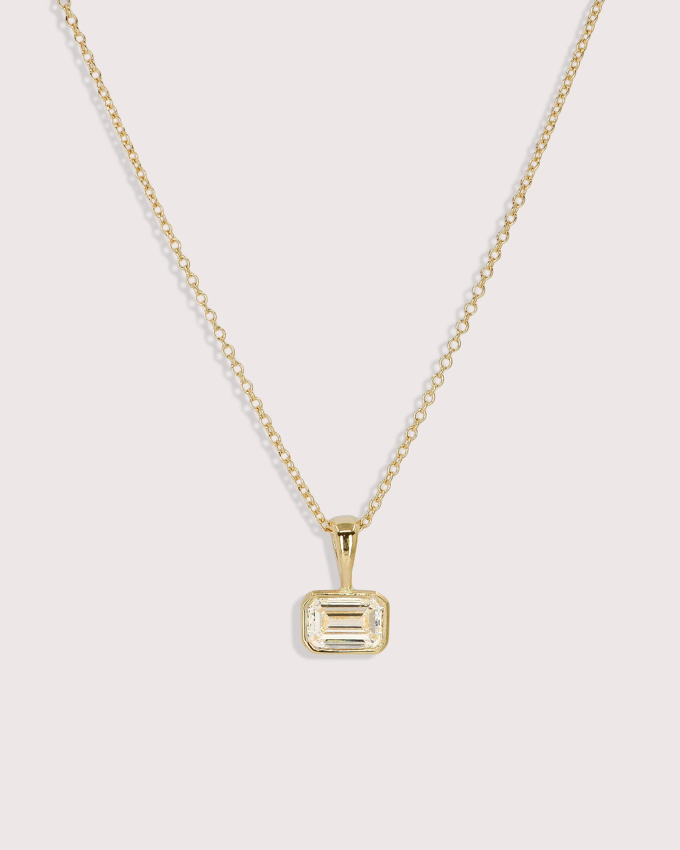 Gina Diamond Pendant Necklace