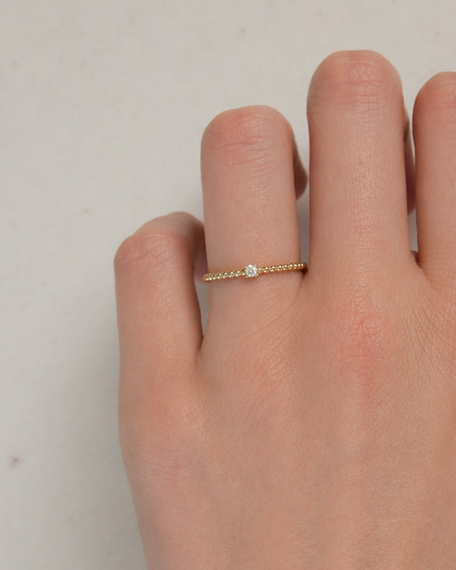 Halo Bead Ring