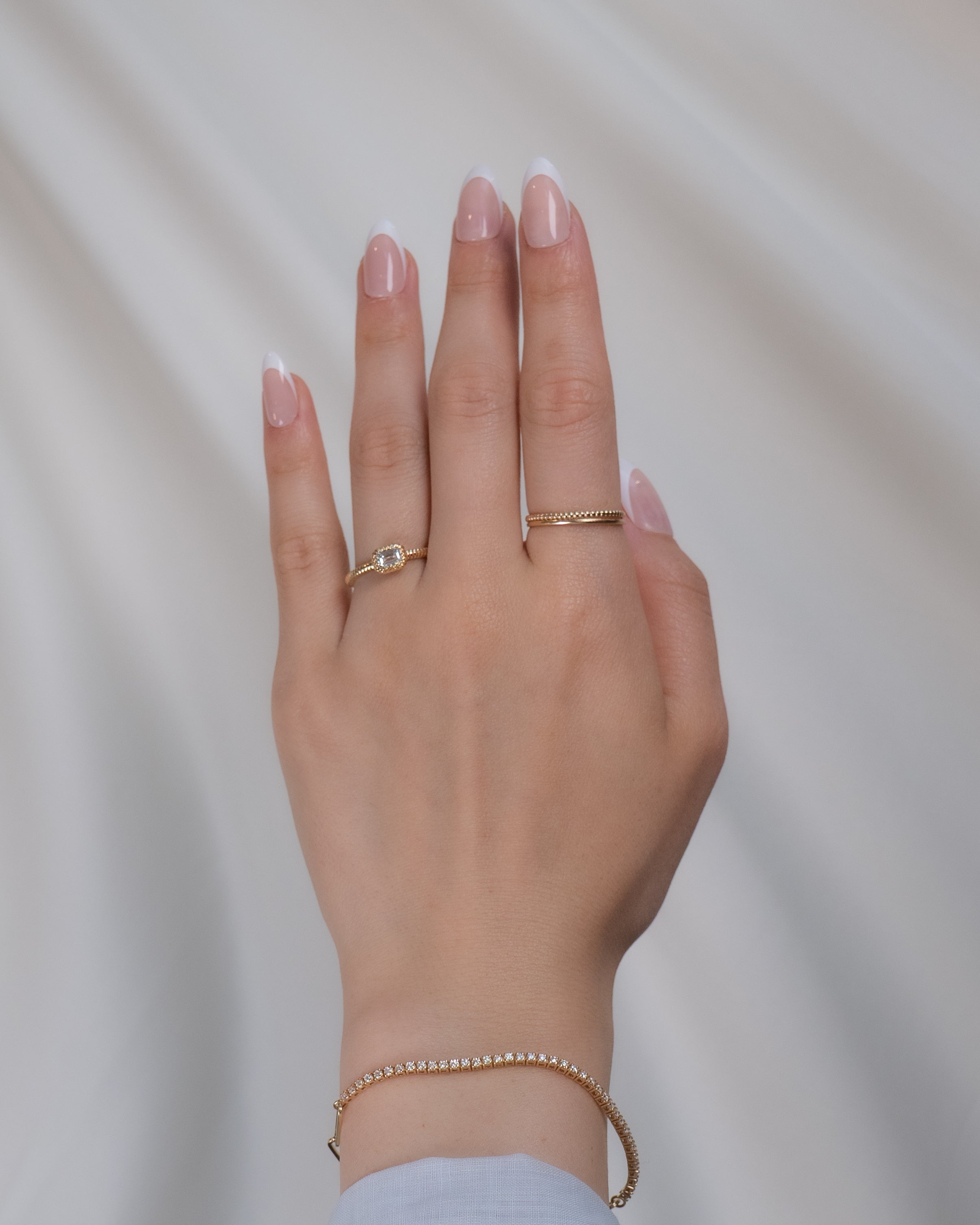 Josie Emerald Diamond Ring