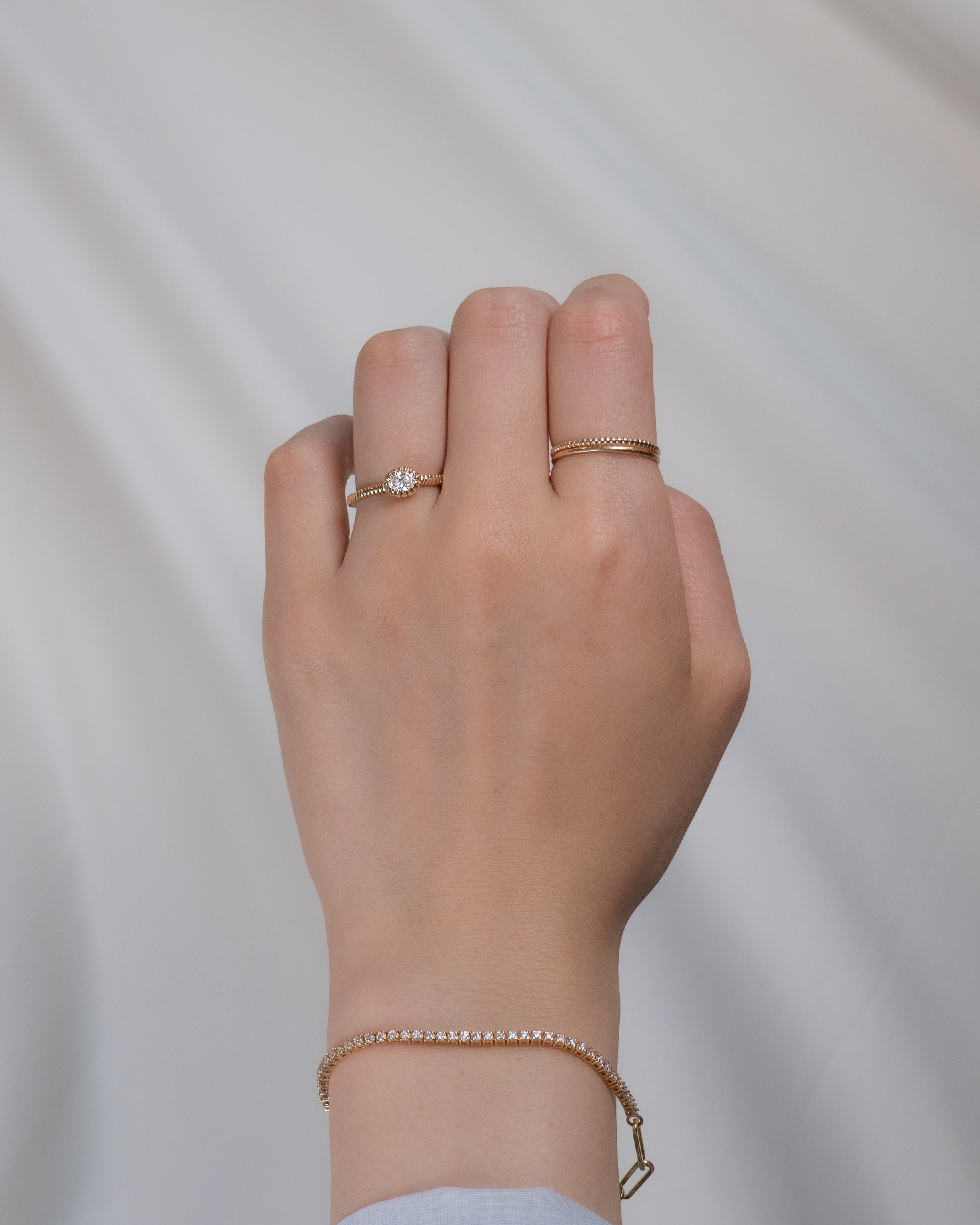 Josie Oval Diamond Ring