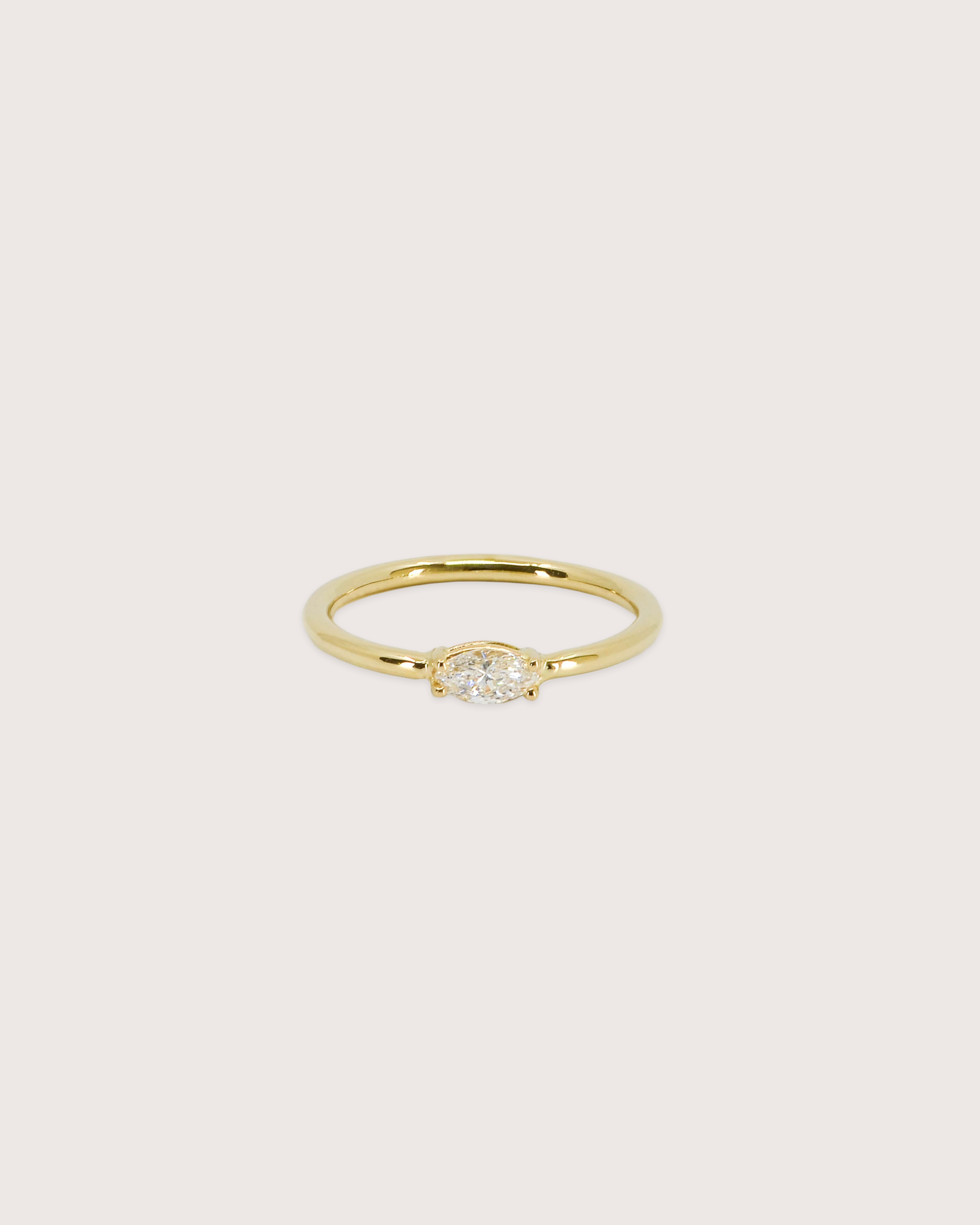 Lior East-West Marquise Diamond Ring