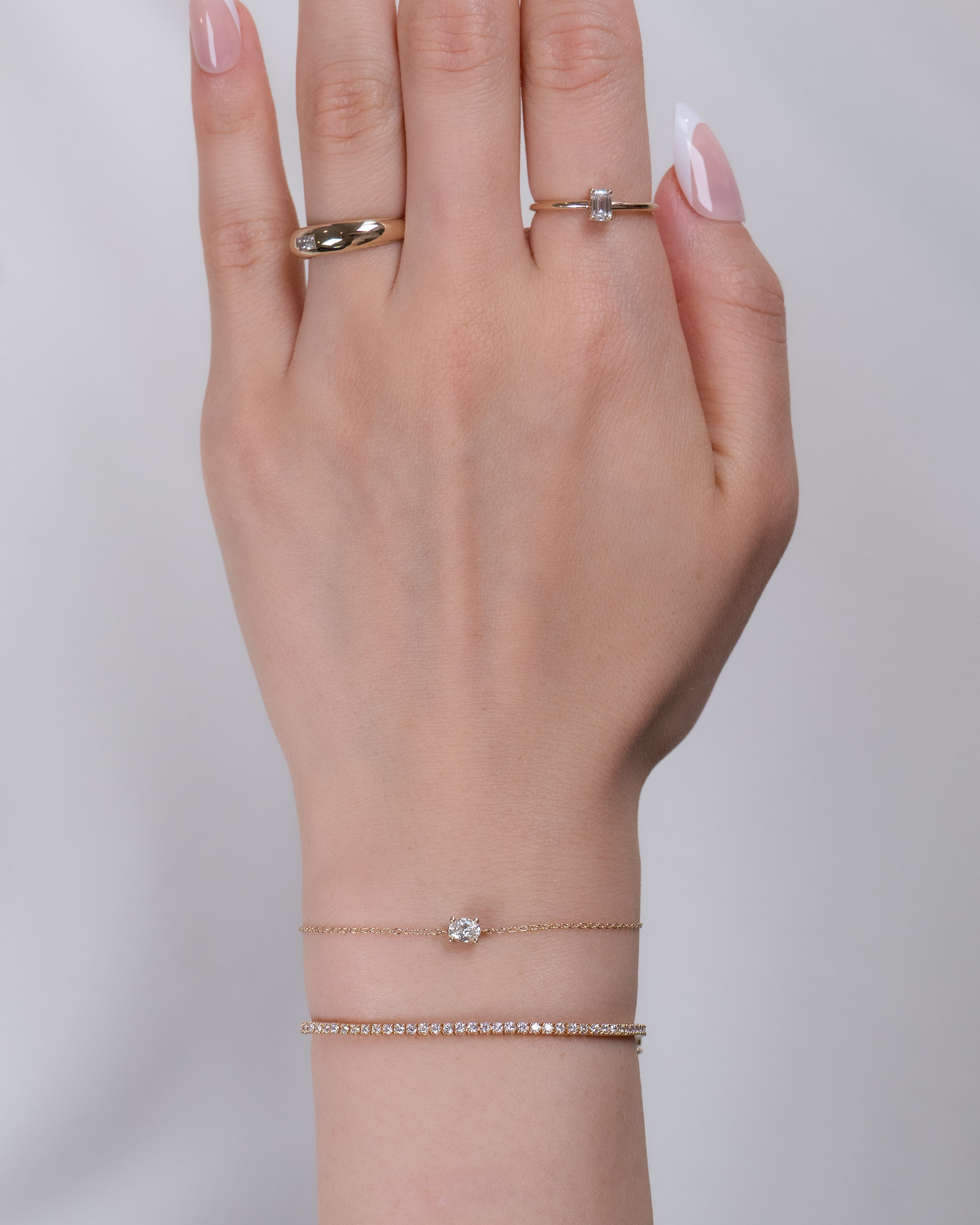 Lior Oval Diamond Bracelet