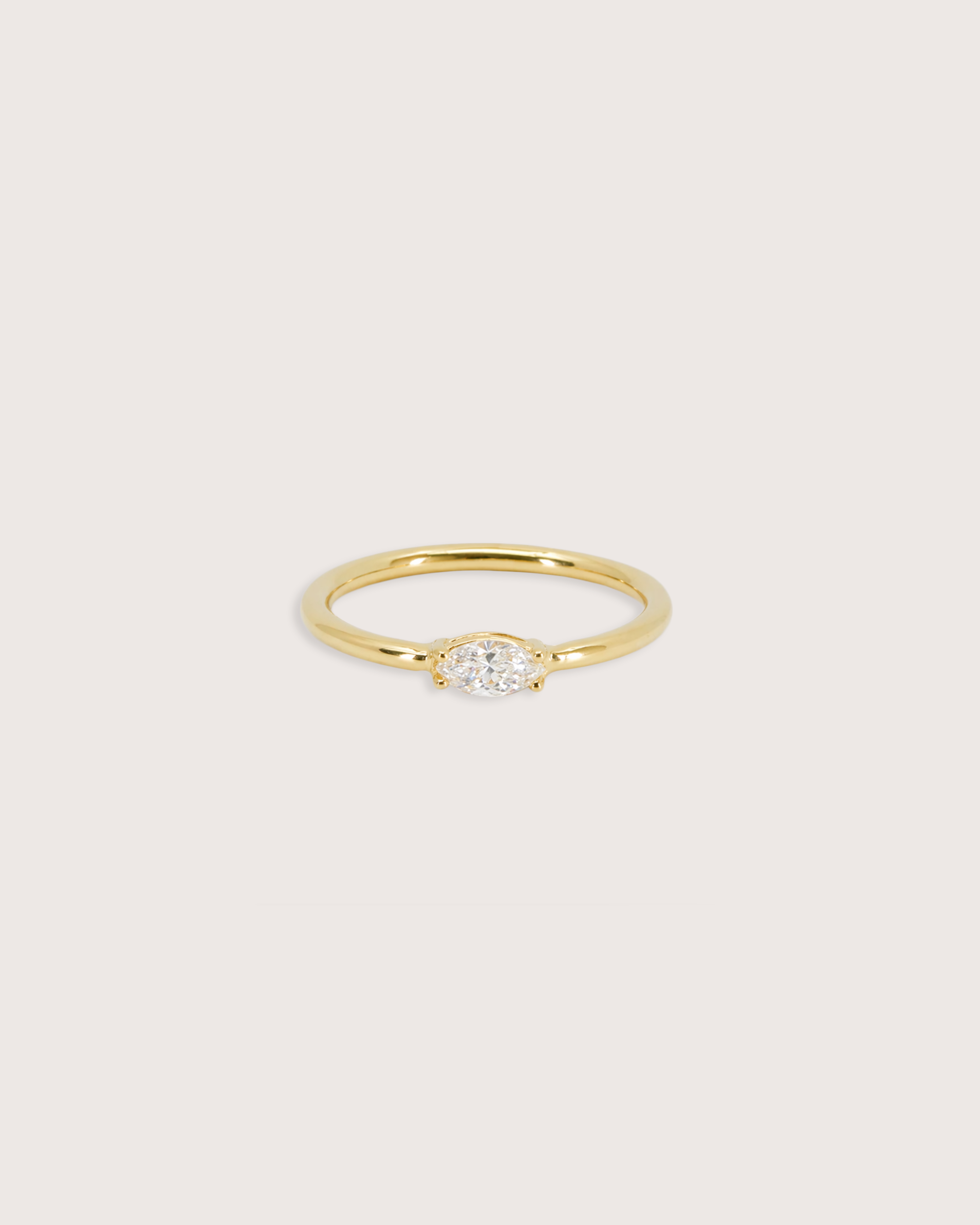 Lior East-West Marquise Diamond Ring