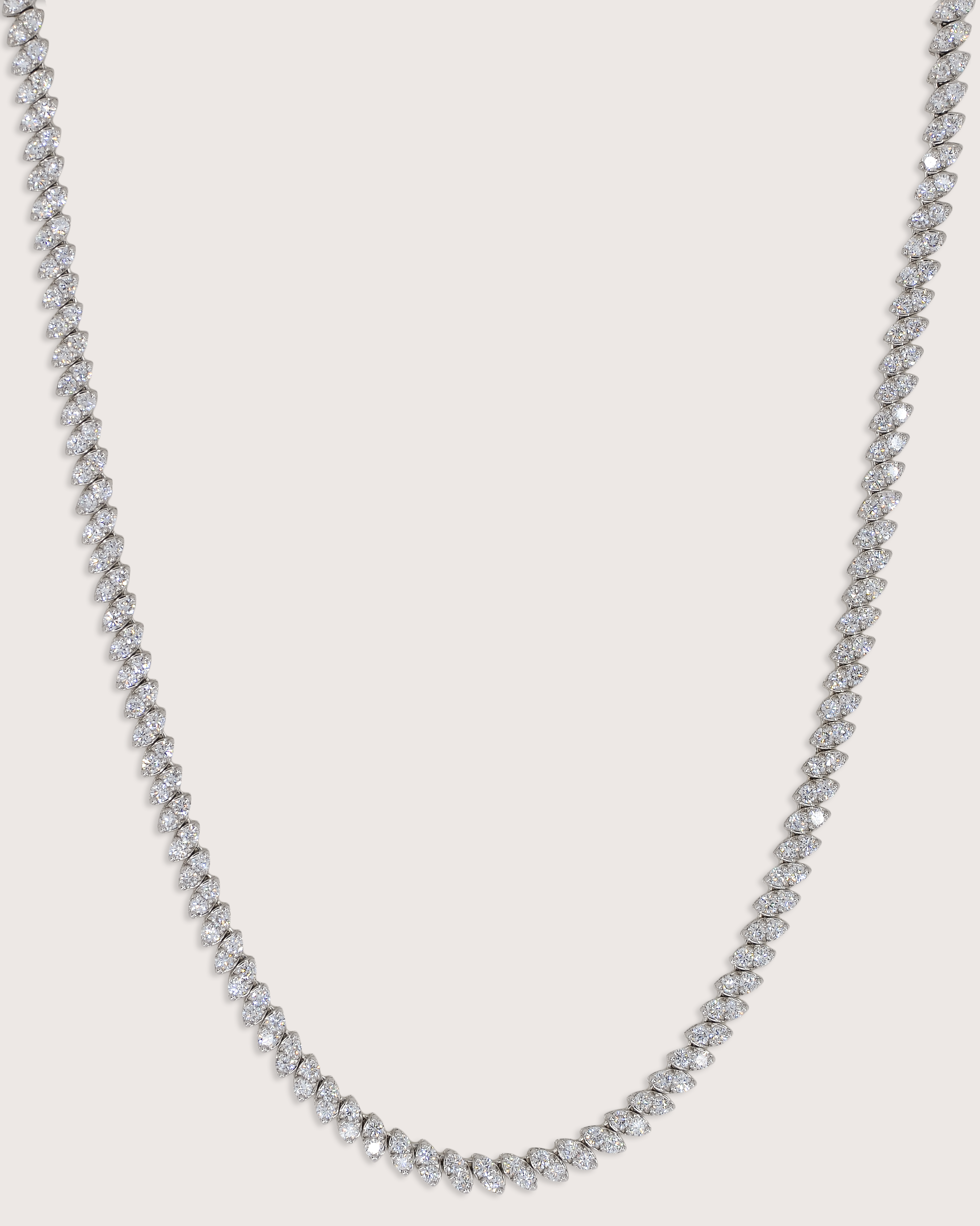 Mia Diamond Tennis Necklace